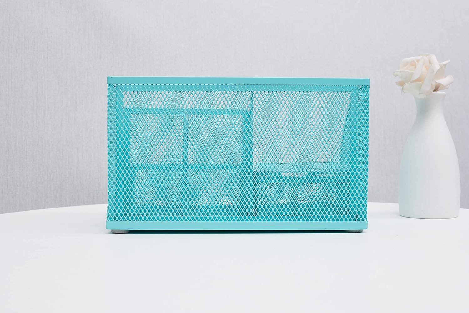 Annova Mesh Desk Organizer Office with 7 Compartments + Drawer/Desk Tidy