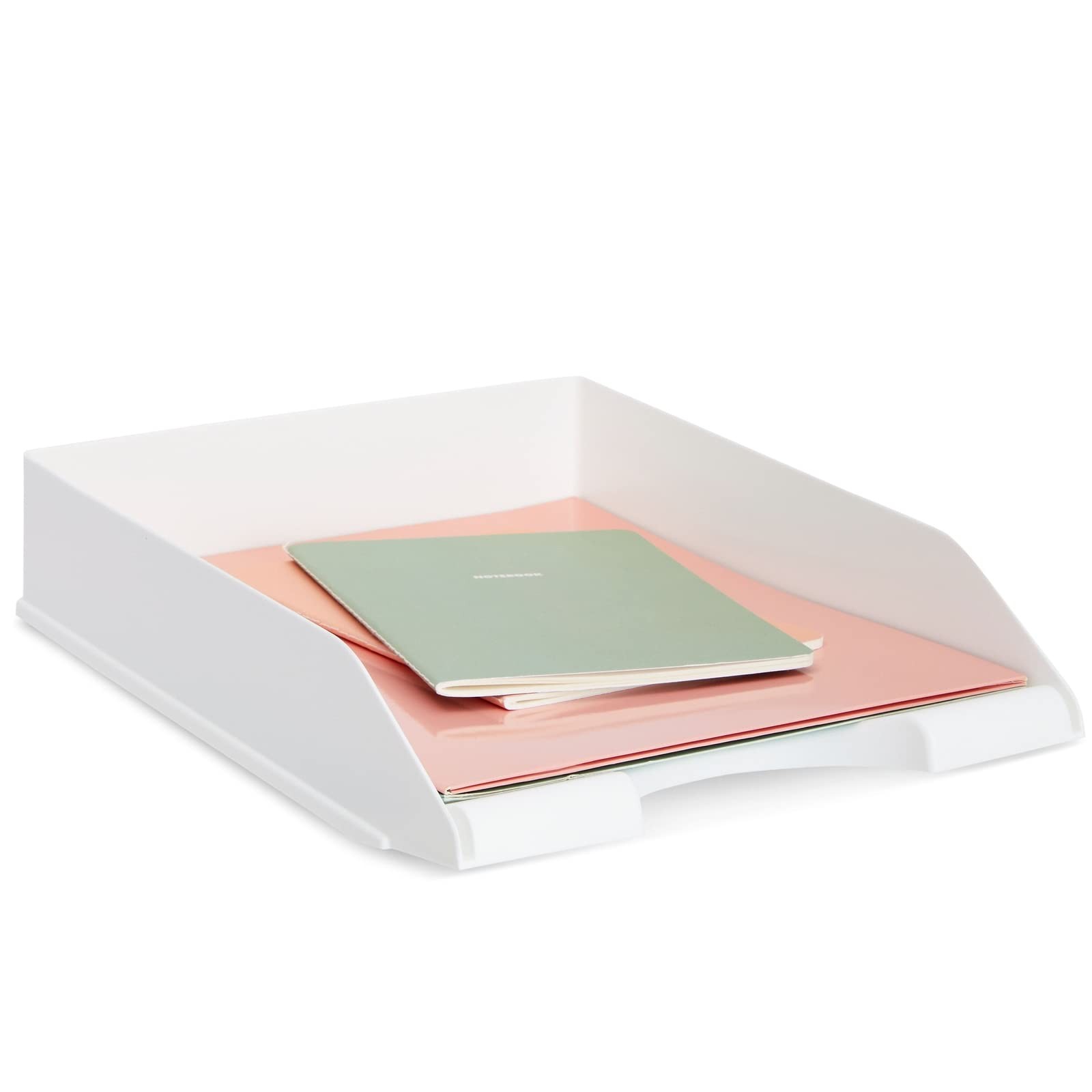 Stockroom Plus Rectangular Letter Trays – Paper Trays for Classroom – Desktop…
