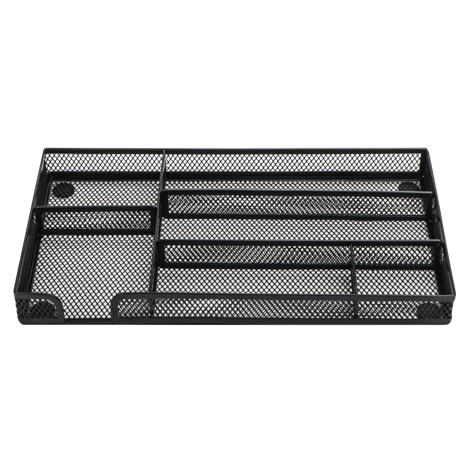 Annova Desk Drawer Organizer Tray for Office Organization – Small, Black