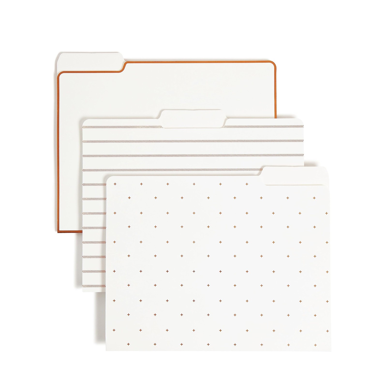 U Brands Desktop Fashion Filing Set, Organizer, 1 Pack, Rose Gold