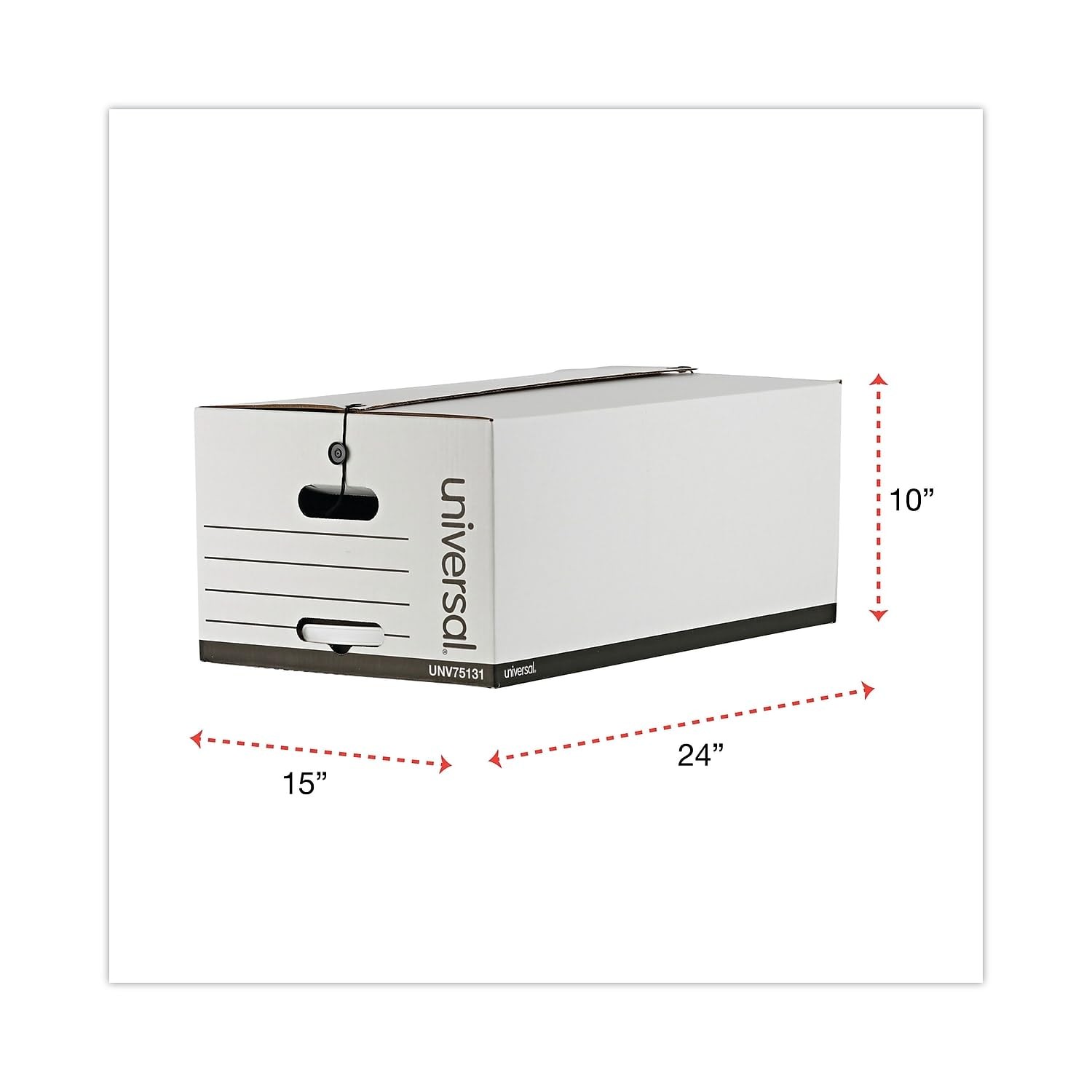 Universal – UNV75131 – String/Button Storage Box White