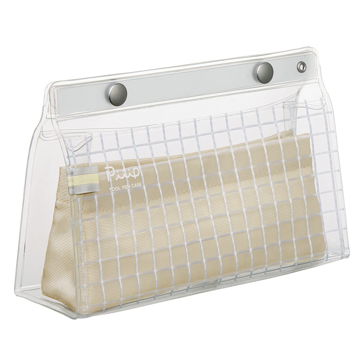 KOKUYO Piiip Tool Pen Case Shiny Beige Japan Import (F-VBF240-4 from JP