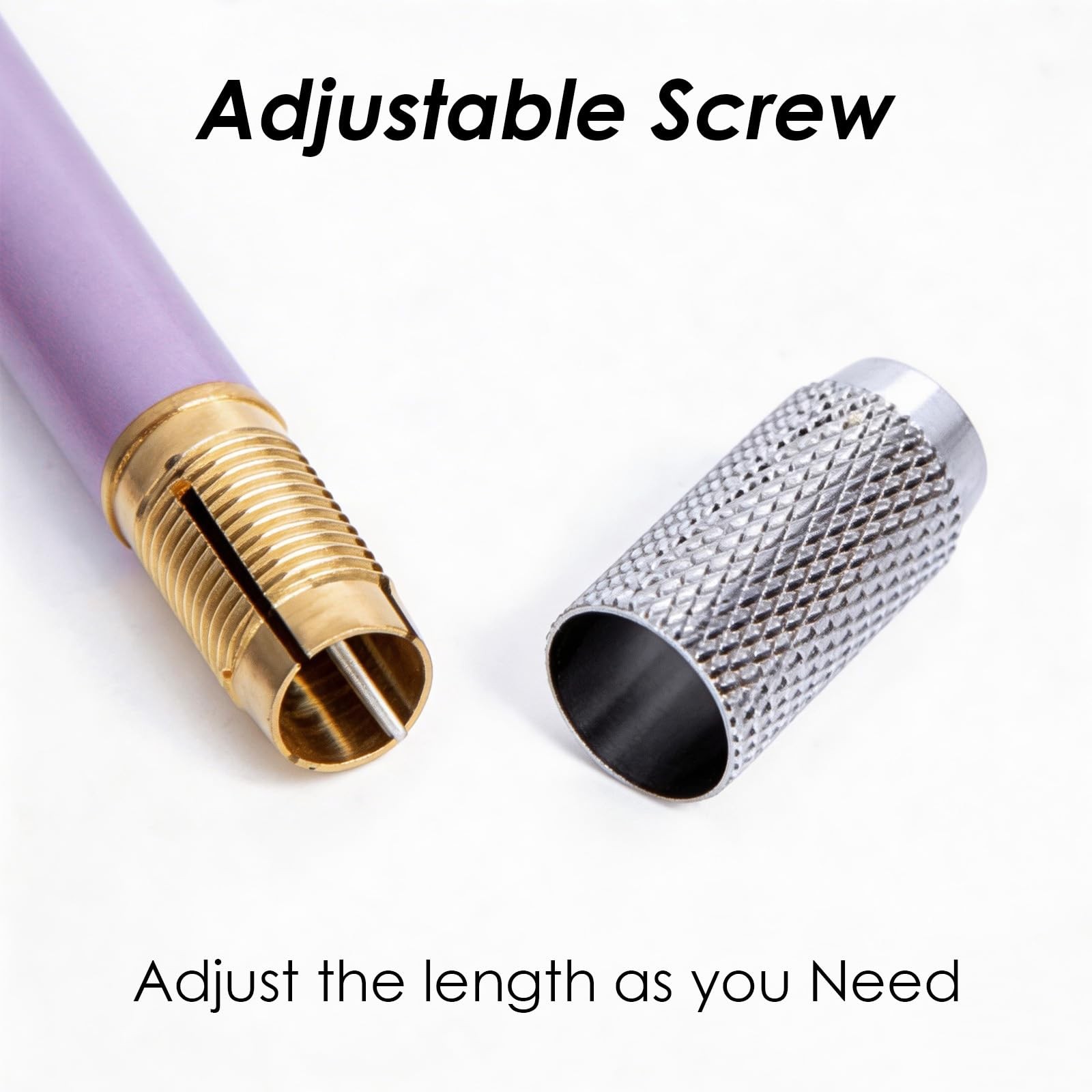 Aluminum Assorted Colors Pencil Lengthener – Pencil Extender Holder for Color…