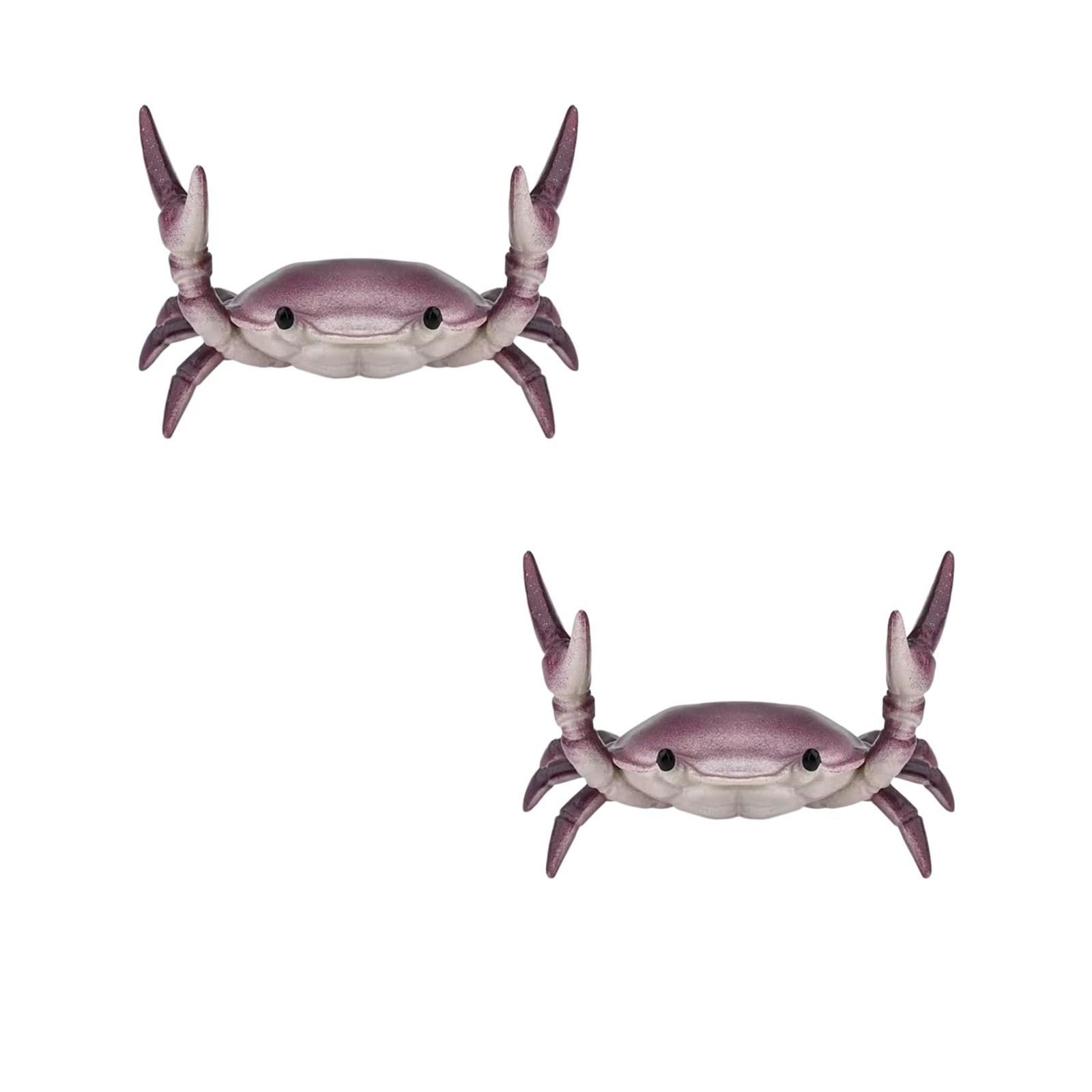 2Pcs Creative Crab Pen Holder Weightlifting Crabs Pen Stand Storage Rack,Offi…