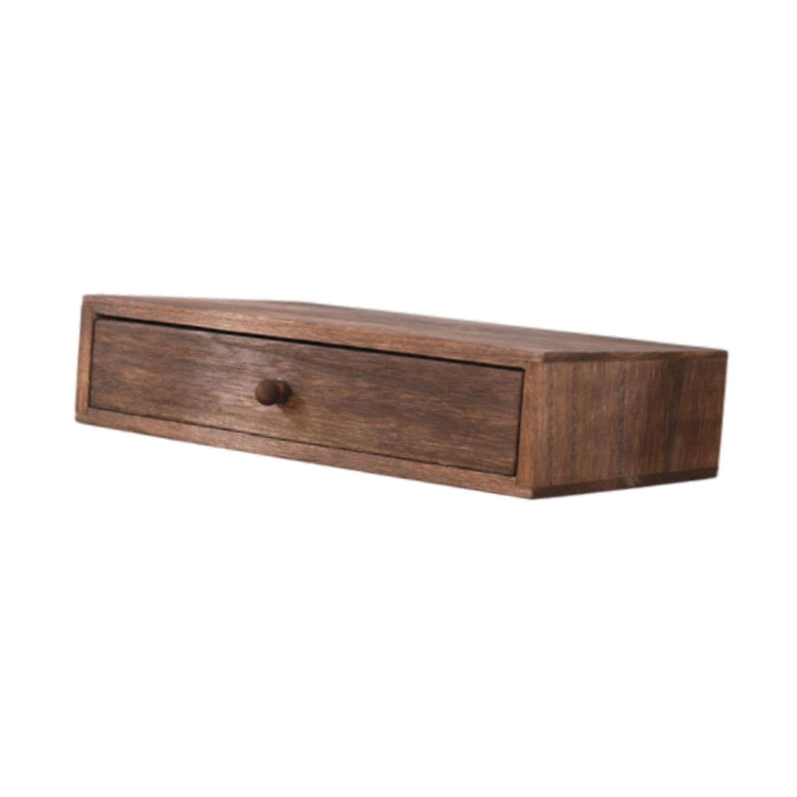 IEUDNS Wood Desktop Organizer Office Supplies 10.24inchx7.09inch, 1 drawer