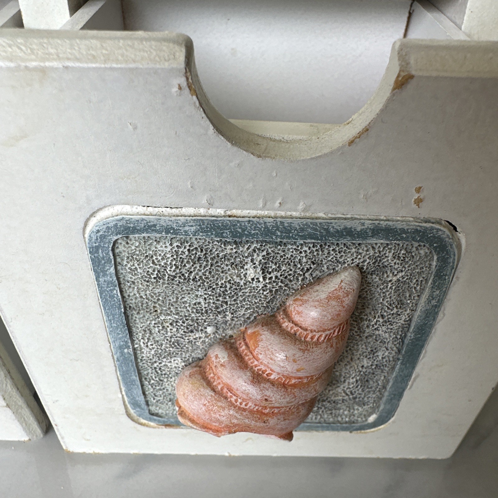 Coastal Beach-Themed Mini Drawer Organizer – Seashell Design