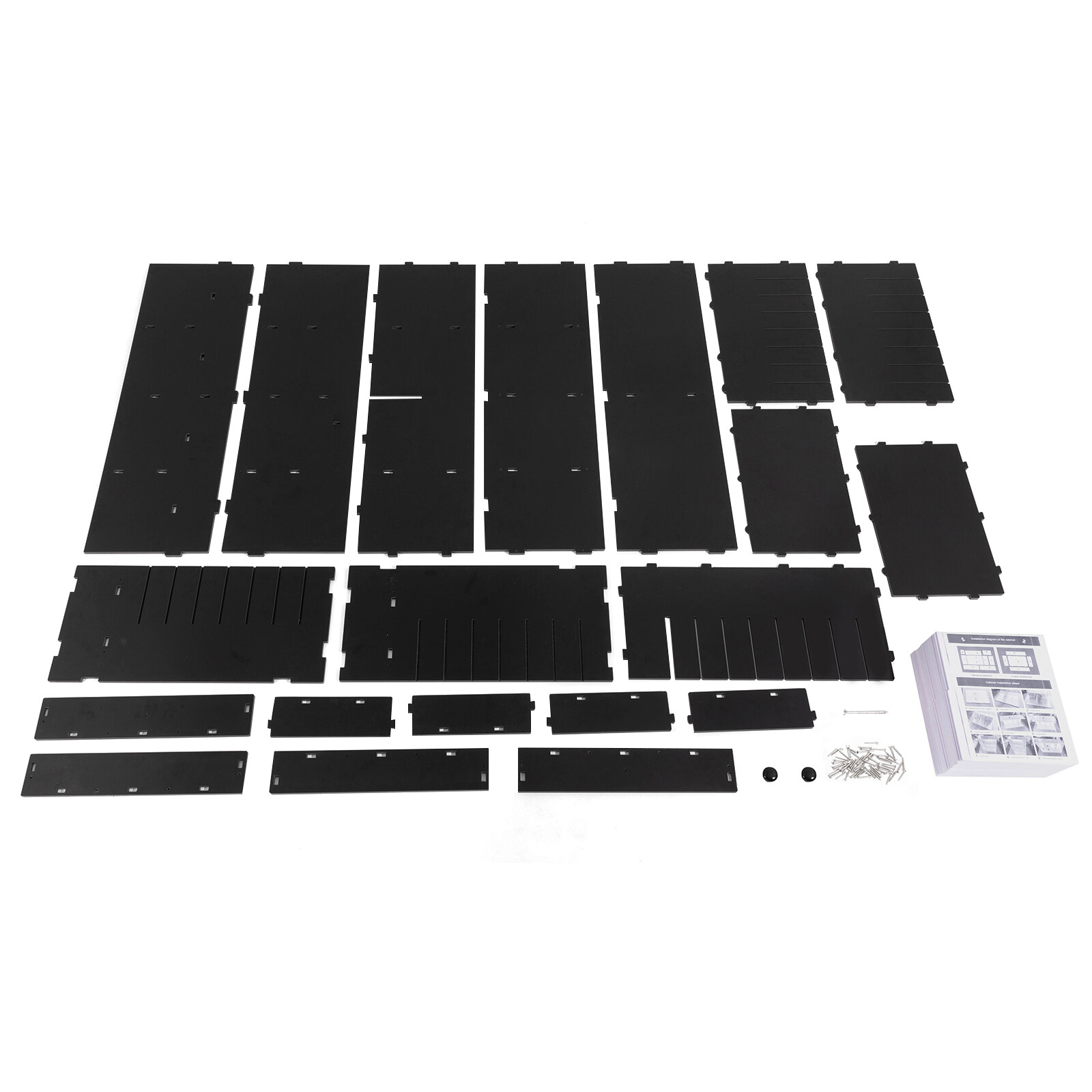 PVC 32 Slots Shelf Organizer Desk Accessories for Folders File Mail Sorter Rack