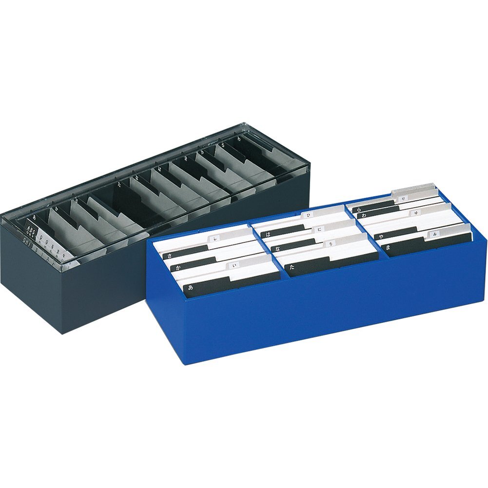 Kingjim Business Card Organizer 75 Black From Japan