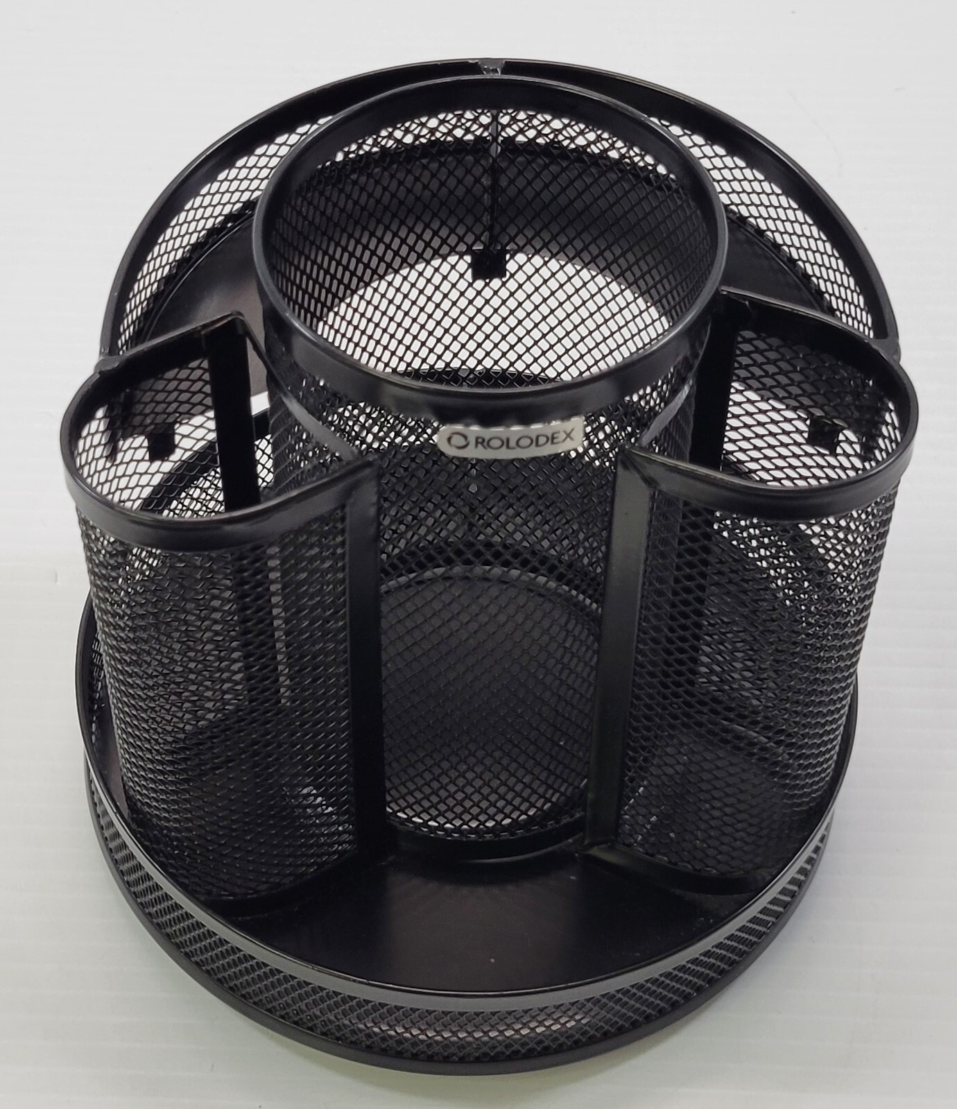 *H) 5 Piece Rolodex Mesh Office Desk Supply Organizer Caddy Sorter Business Set
