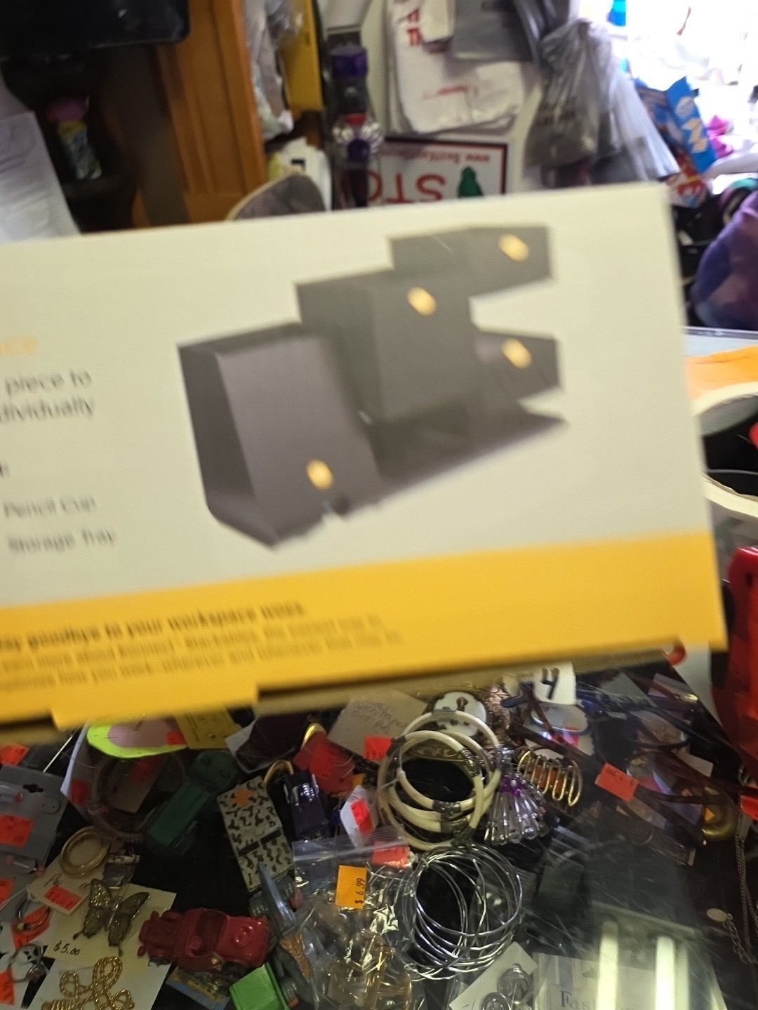 Bostitch Konnect 4-piece Wireless Charging Desk Organizer Kit NEW Sealed