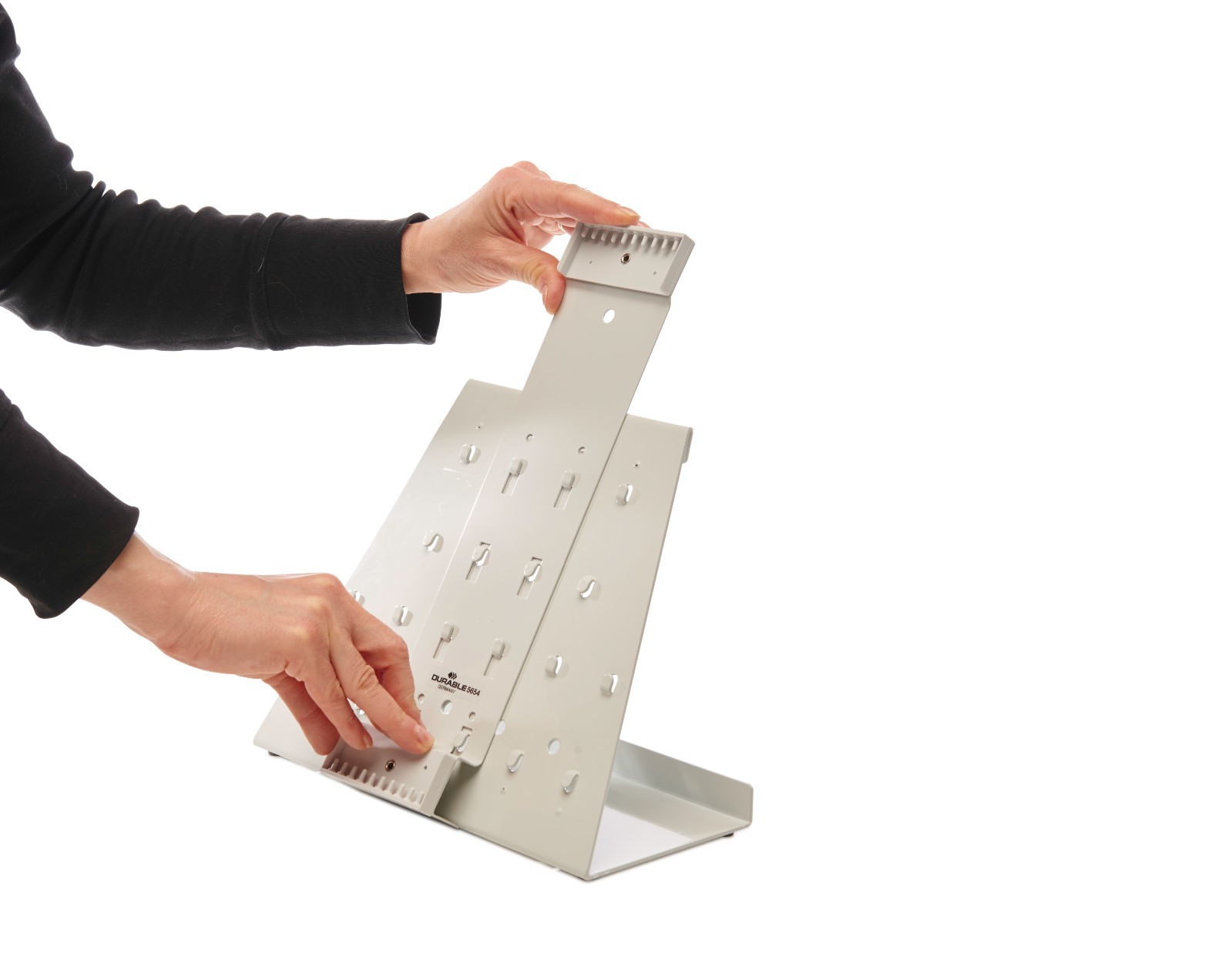 VARIO Desk Reference System 10 Panels Letter Size Assorted Colors Durable