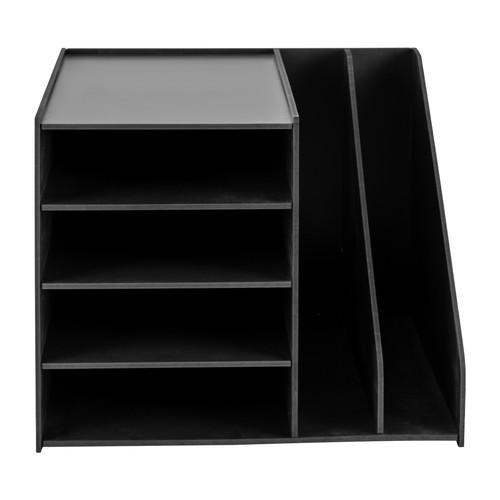 PVC File Organizer for Desk, 6 Tier Desk Organizer Paper Tray 15.35″ x 12.16″