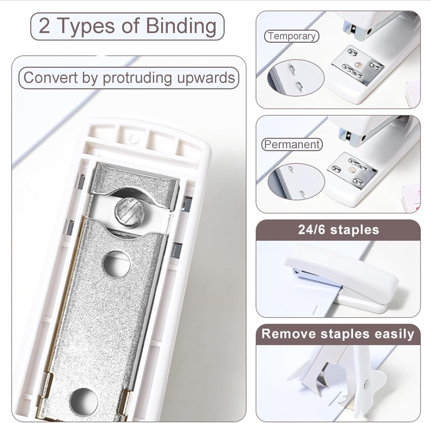 Sleek White Desk Accessories with Transparent Drawers – Stylish Office Solution