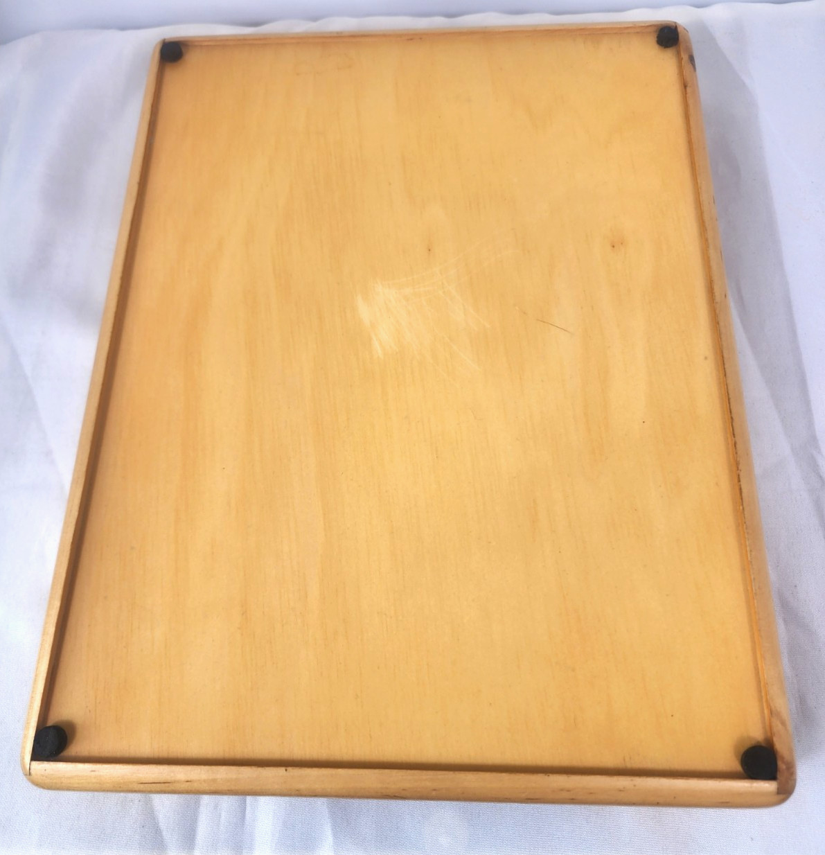 vintage Eldon ? Woodline Solid Birch ? Maple ? Wood Desk Document Letter Tray