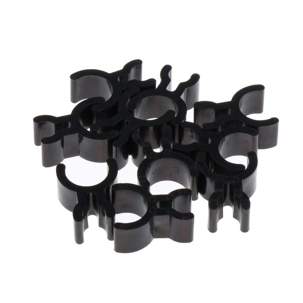 French Horn Trumpet Pen Clip Brass Music Pencil Holder 10PCS Black
