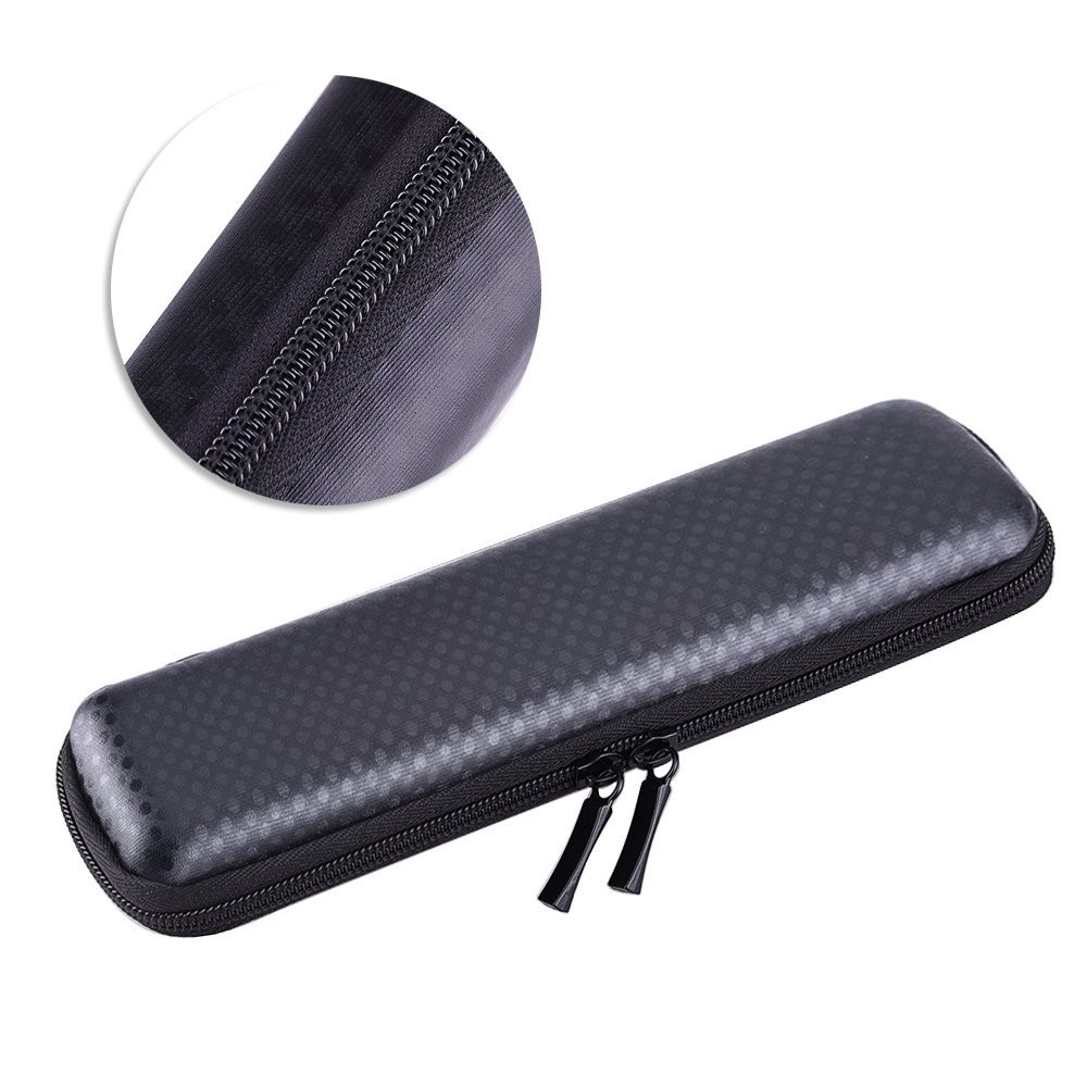 Black Pencil Case EVA Hard Shell Pen Case Holder for Executive Fountain an