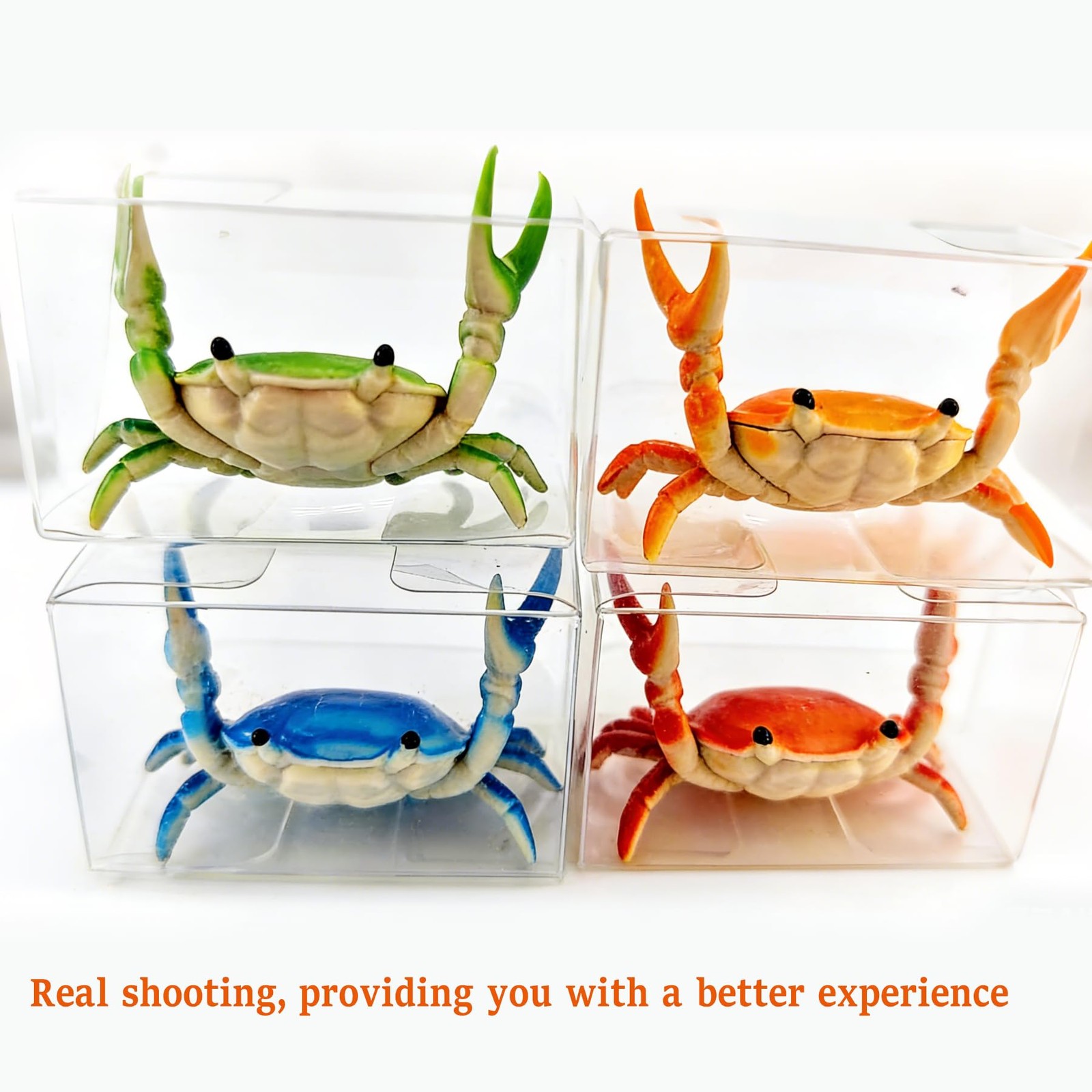 2 Pcs Crab Pen Holder, Creative Weightlifting Desk Crab Pen Holder Stand, Cut…