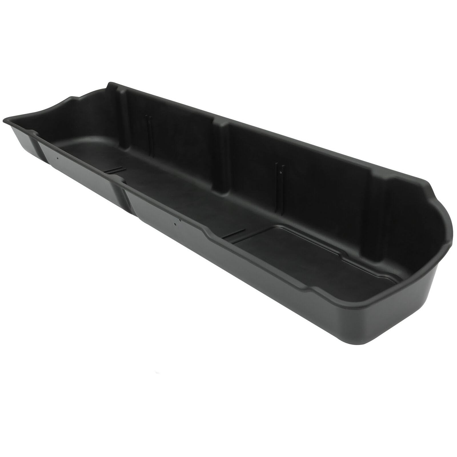 Ford F150 2009-2014 Super Crew Underseat Storage Box Plastic w/o Subwoofer