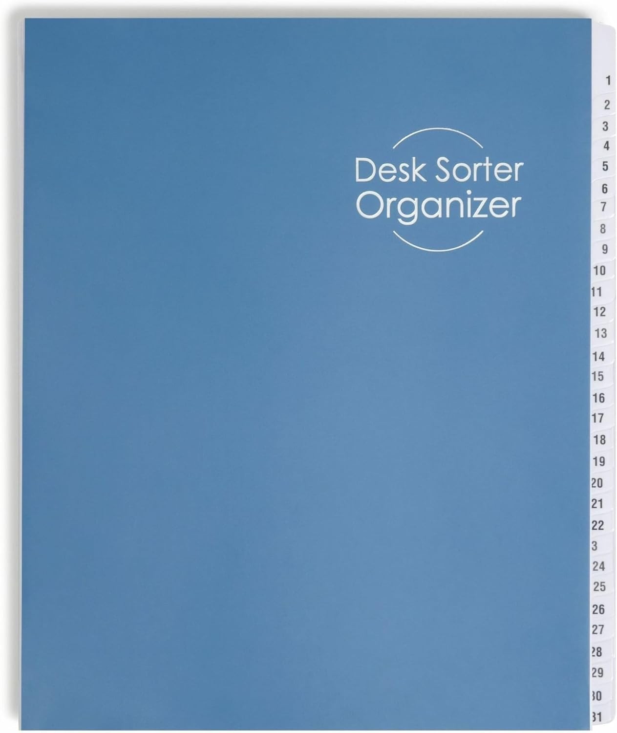 Desk File/Sorter, Daily (1-31) and Monthly (Jan-Dec), 43 Dividers, Letter Siz…