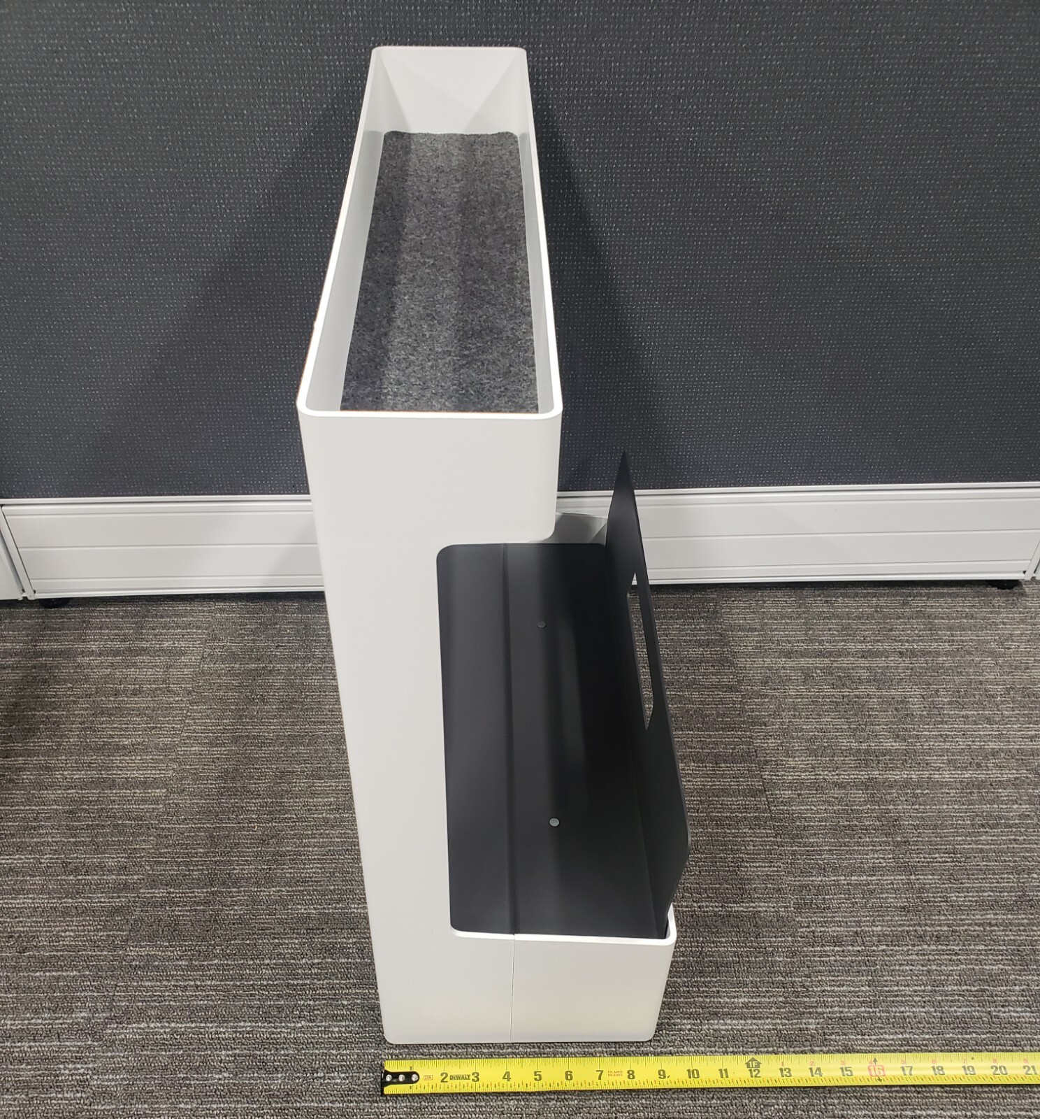 Steelcase SOTO Mobile Desk Caddy on Casters Workspace Storage 23.75 x 21 x 9.5