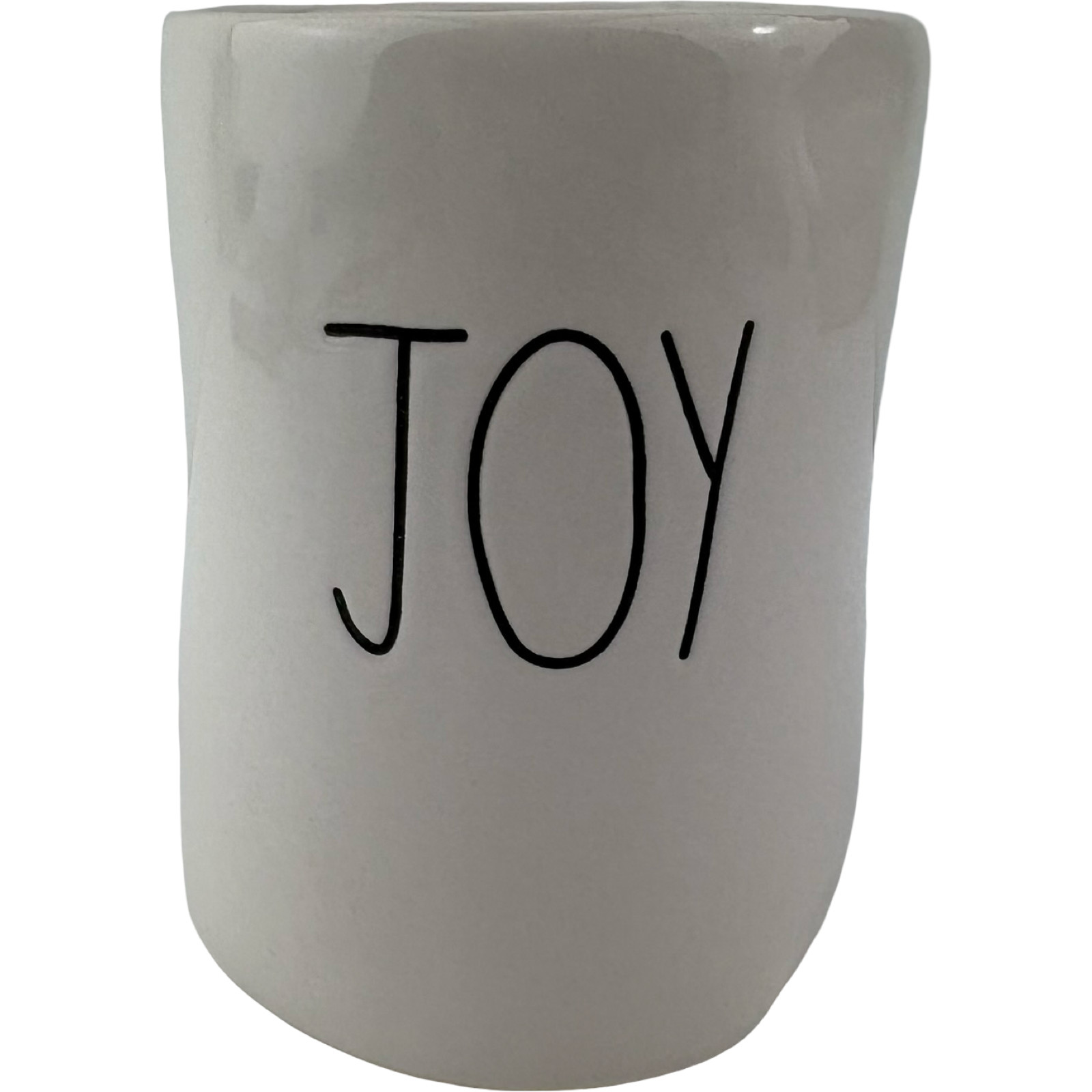 Rae Dunn by Magenta JOY Pencil Holder Farmhouse Rustic Cottage Artisan Collect.