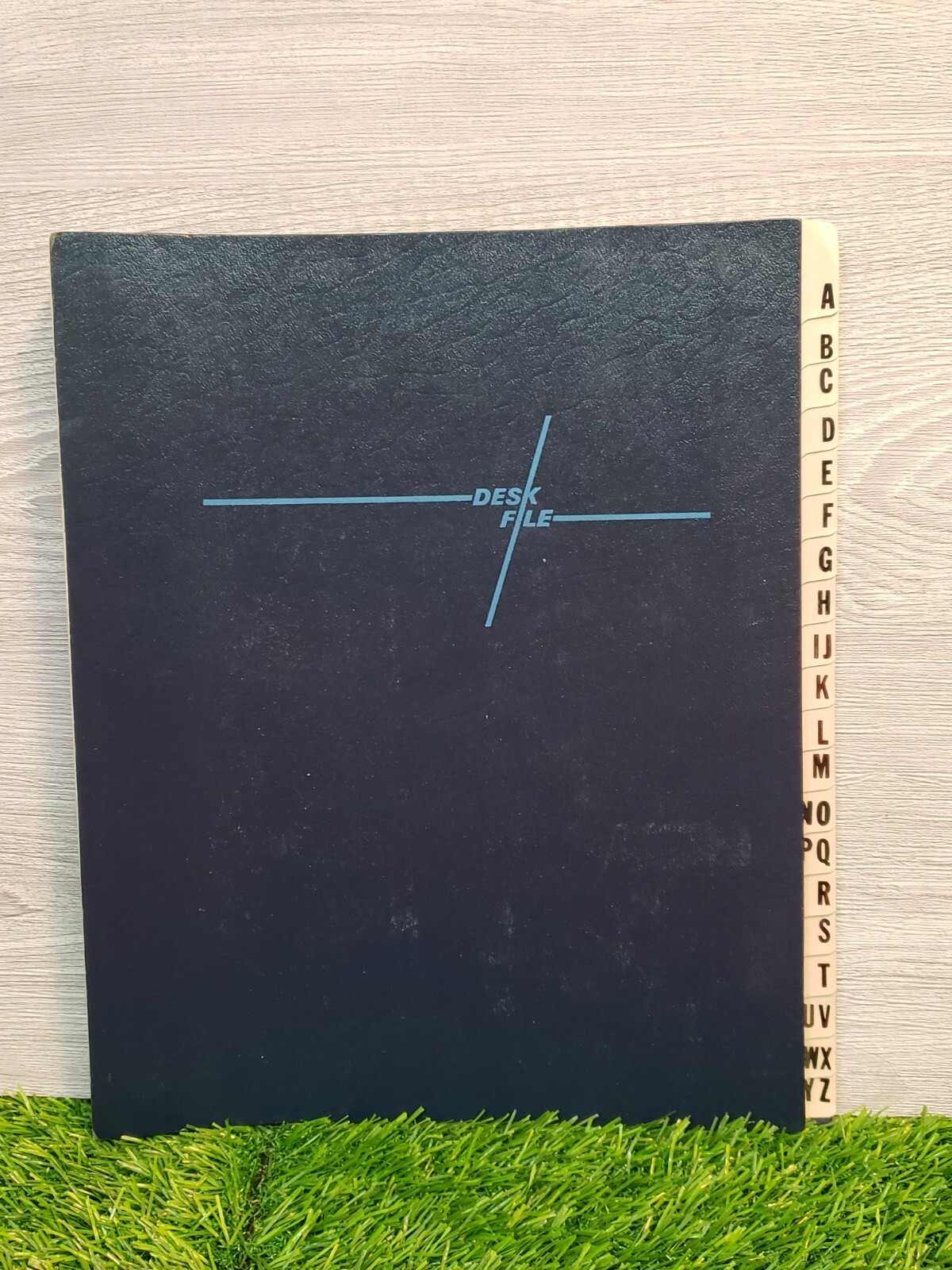 Vintage Smead Desk File/Sorter Alphabetic A-Z – 20 Dividers – Dark Blue