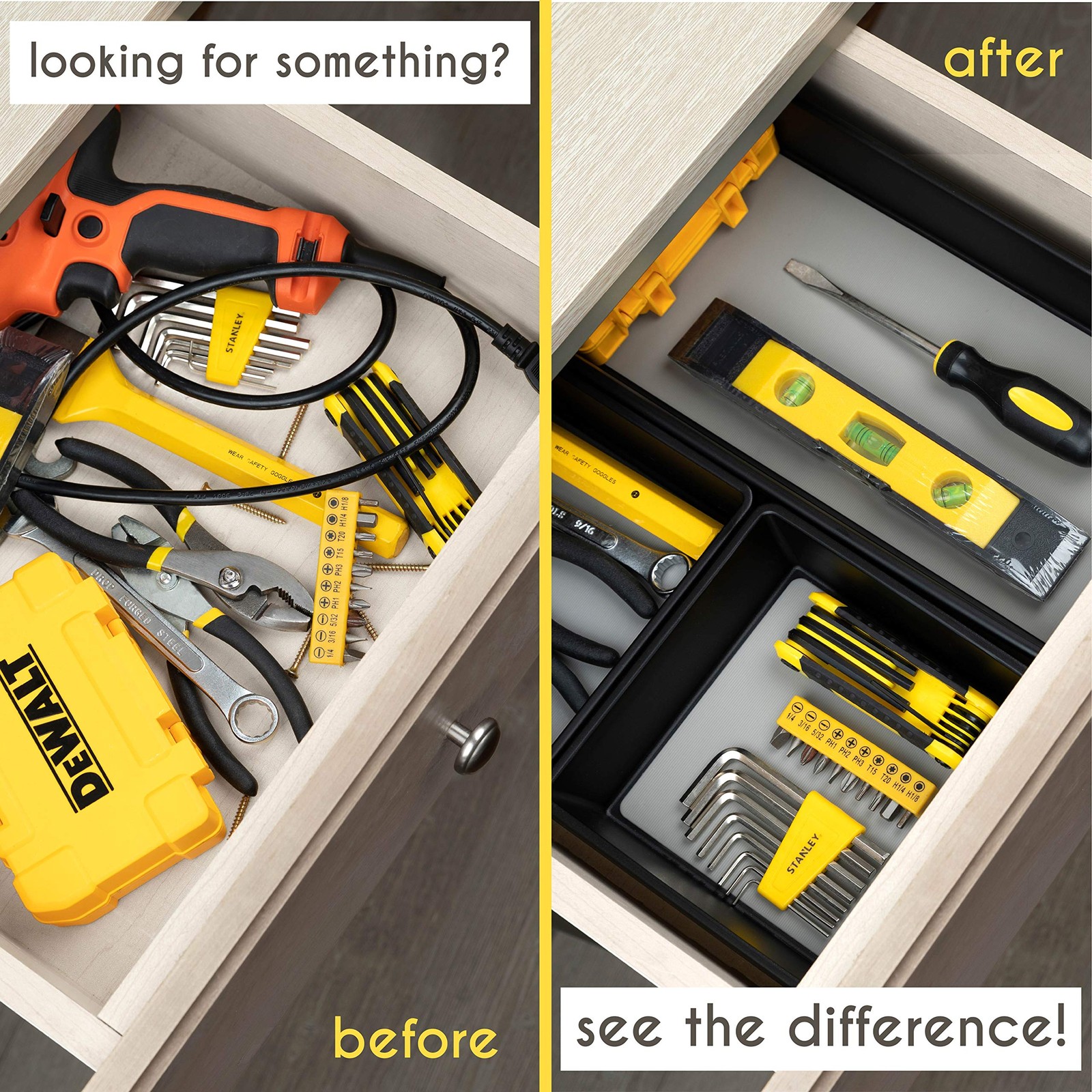 Drawer Organizers 3-Size | Office Kitchen Desk Junk Drawer Organizer | Organi…