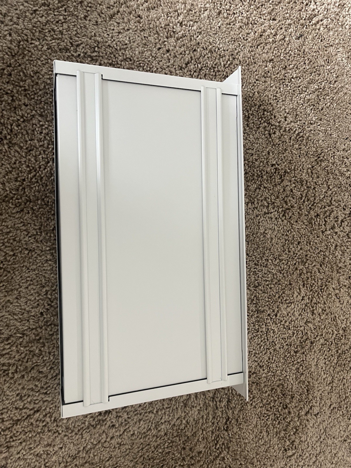 FLEXISPOT Under Desk Drawer, Steel Drawer, White, New Open Box