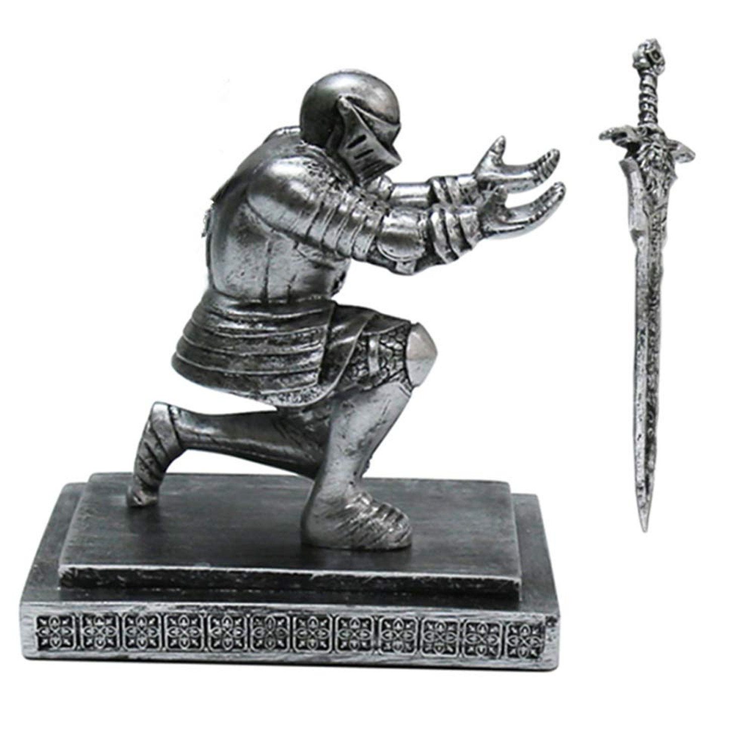 Knight Pen Holder Magnetic Cool Desk Accessories and Organizers Executive Sol…