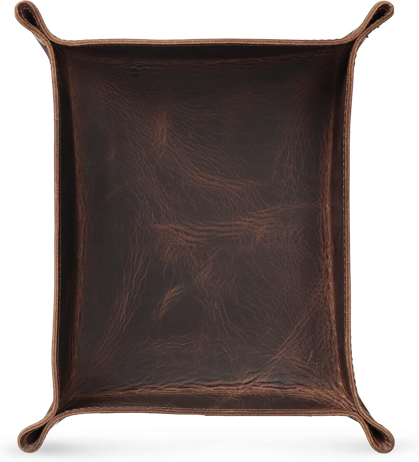 Genuine Leather Tray Organizer Practical Lightweight Water Resistant Computer