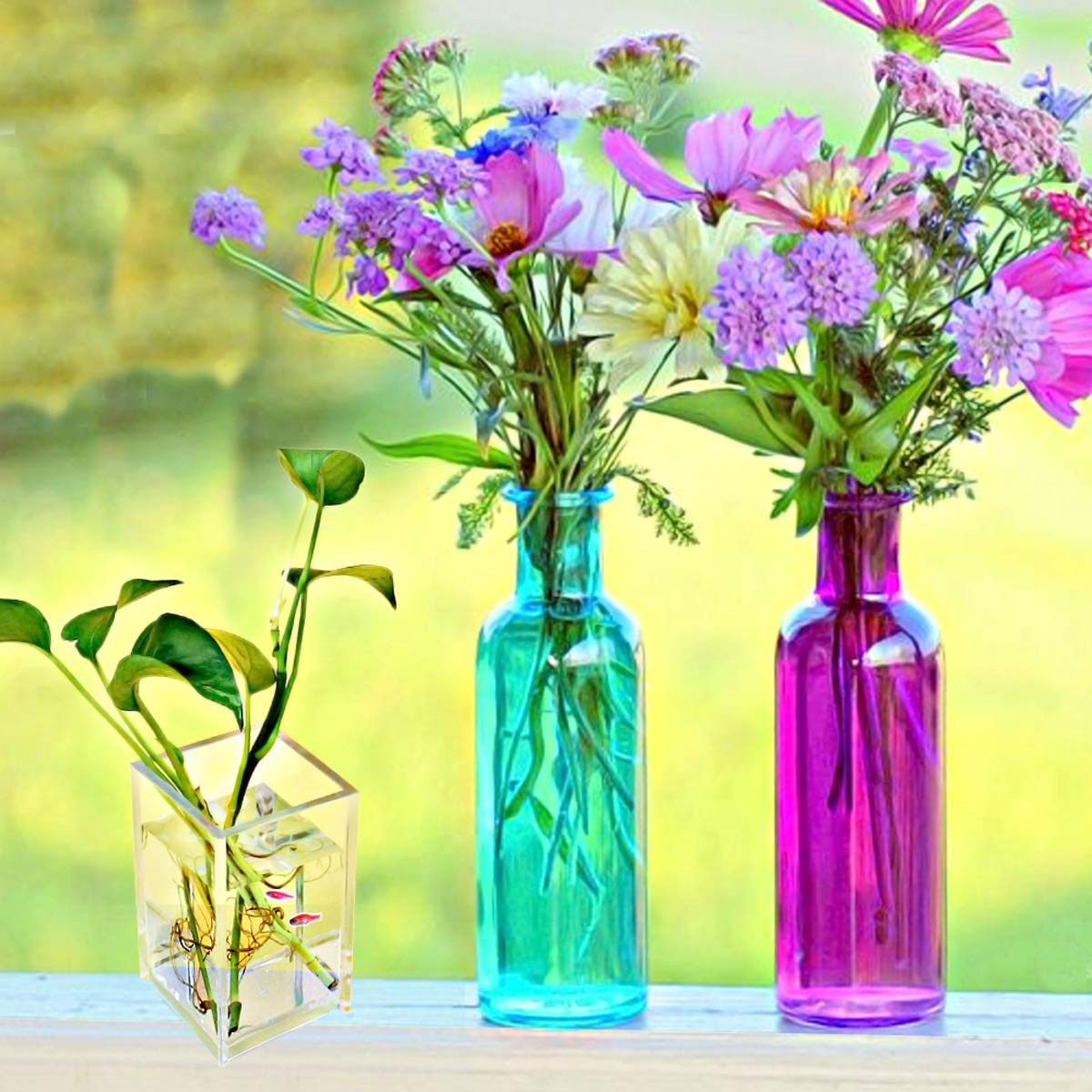 2 Pack Clear Acrylic Pencil Pen Holder Cupdesk Accessories Holdermakeup Brush St