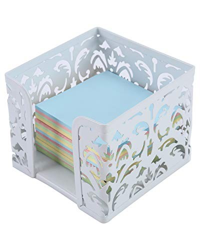 EasyPAG Carved Hollow Flower Pattern 3 in 1 Desk Organizer Set – Letter Sorter,