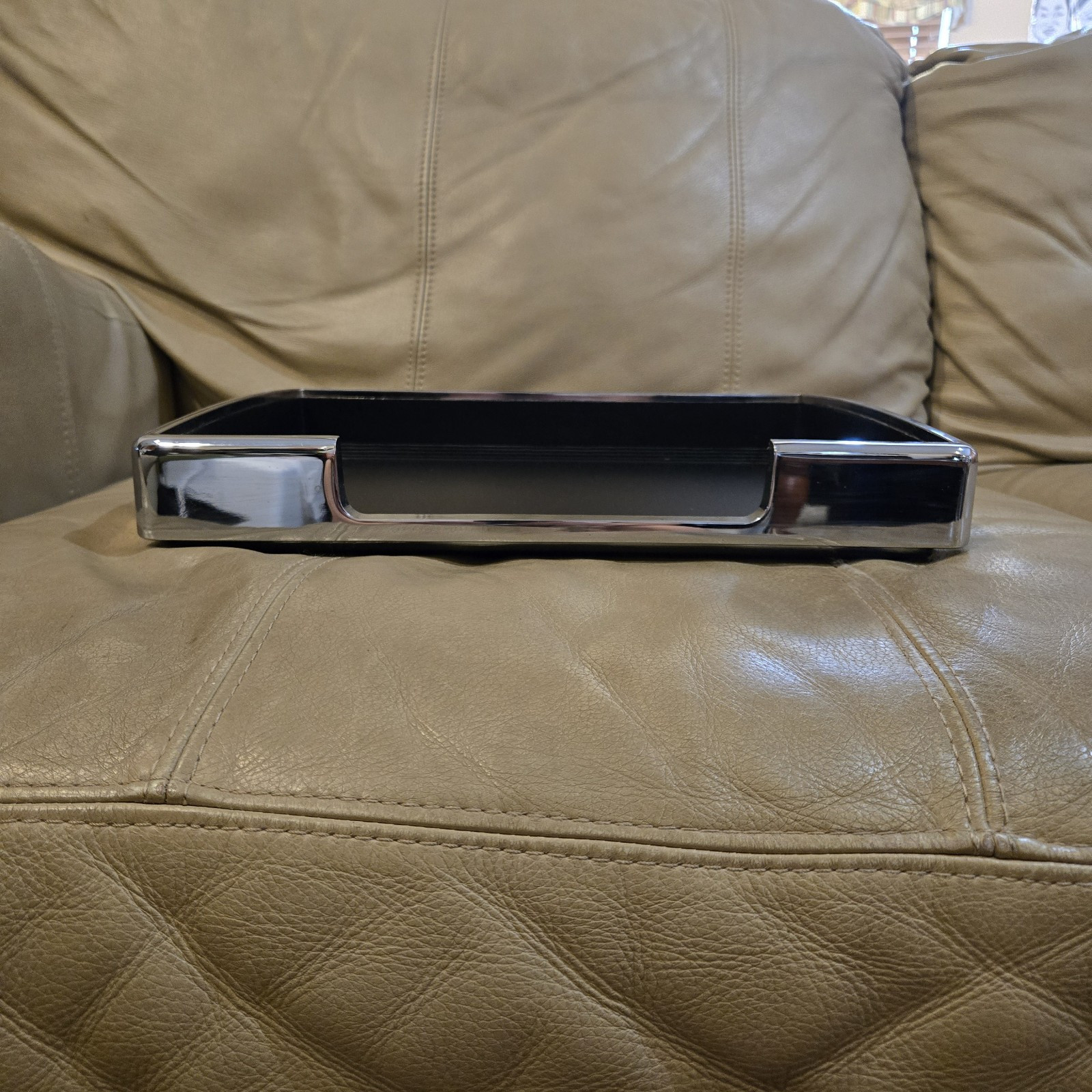 TENEX 500 Class Metal Side Loader Letter Tray Part No. 22000 Made In USA, Nice!