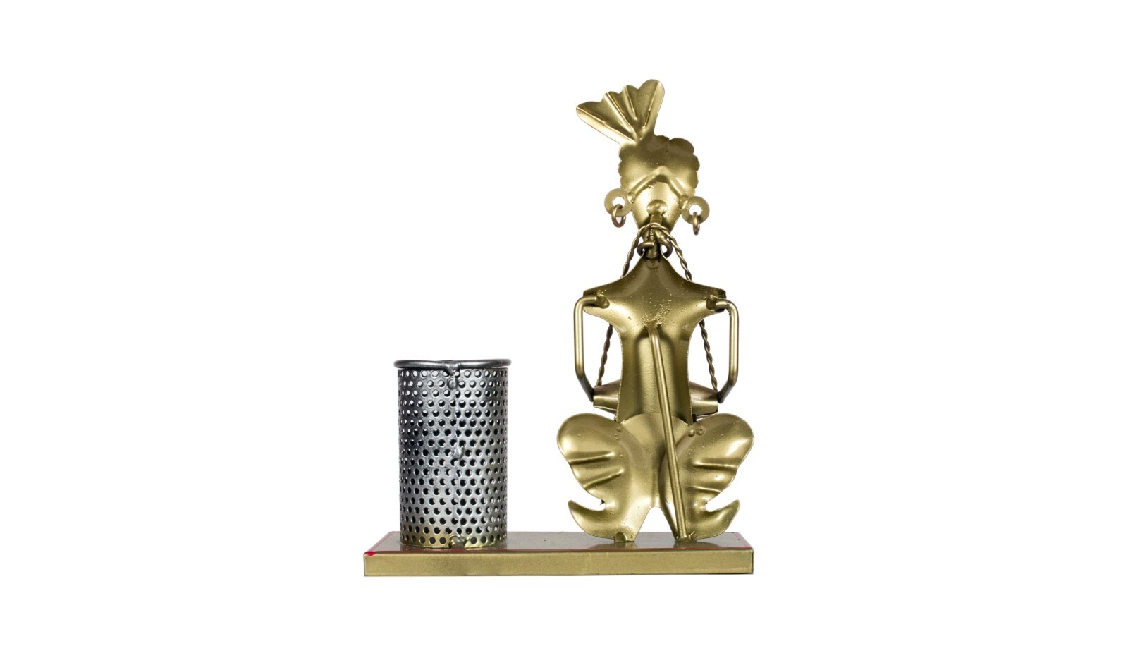 Multicolor Musician Pen Stand Holder – Decorative Showpiece for Home Office