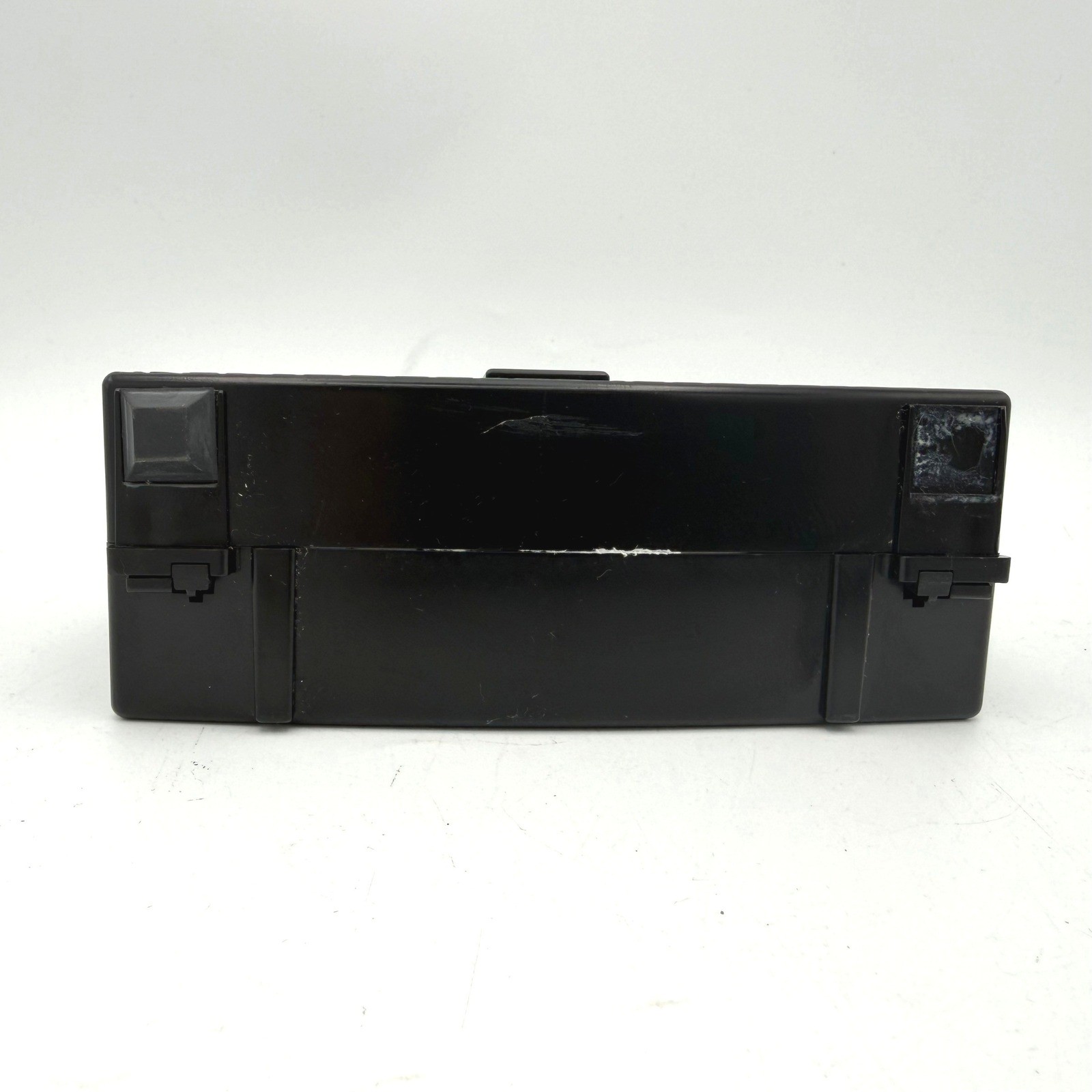 Post-it Handbag Desk Organizer Women Black Croc Embossed Sticky Note Holder