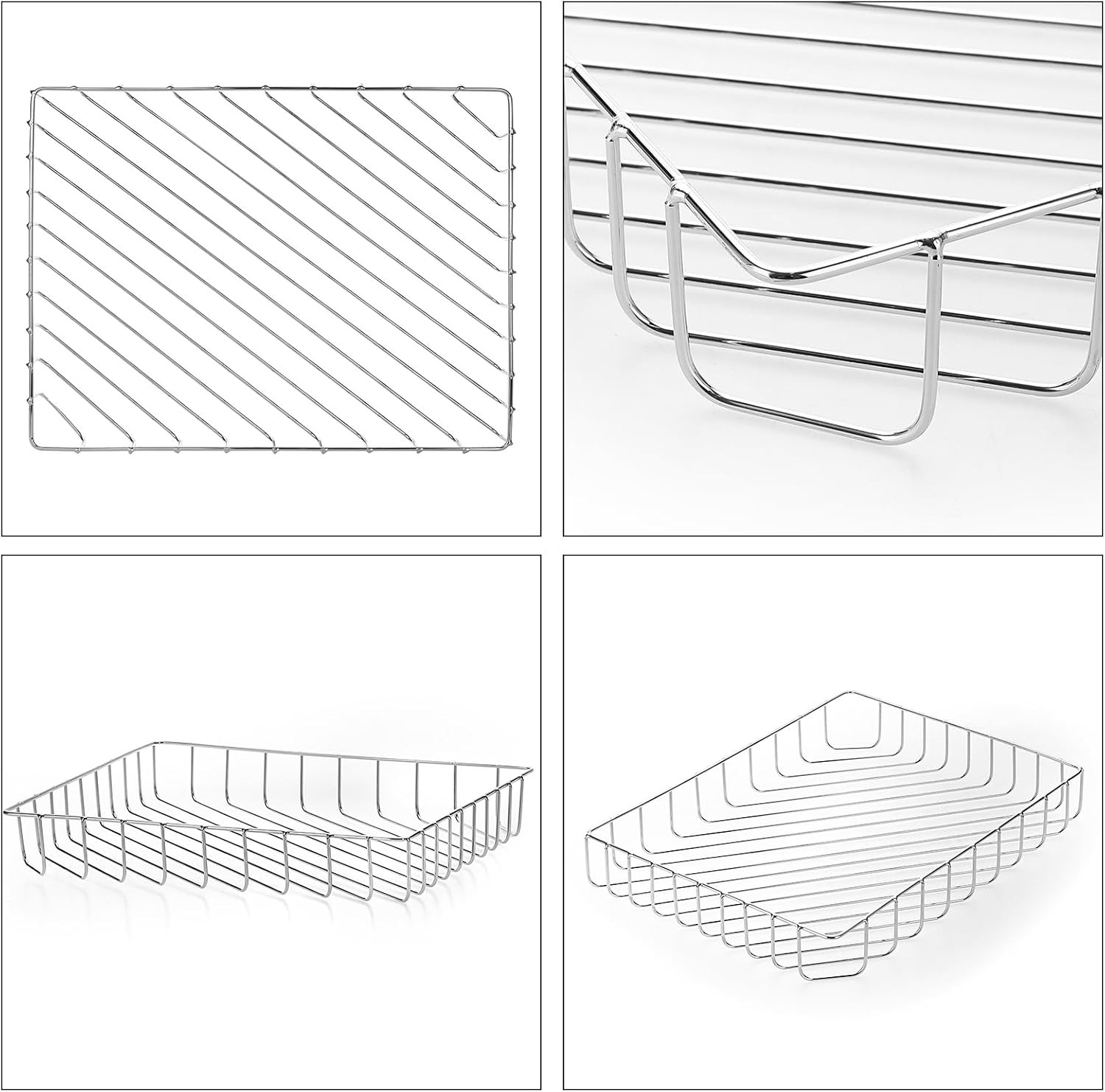 Multipurpose A4 File Tray Wire Desk Tray Organizer Elegant Letter Size Desk Docu