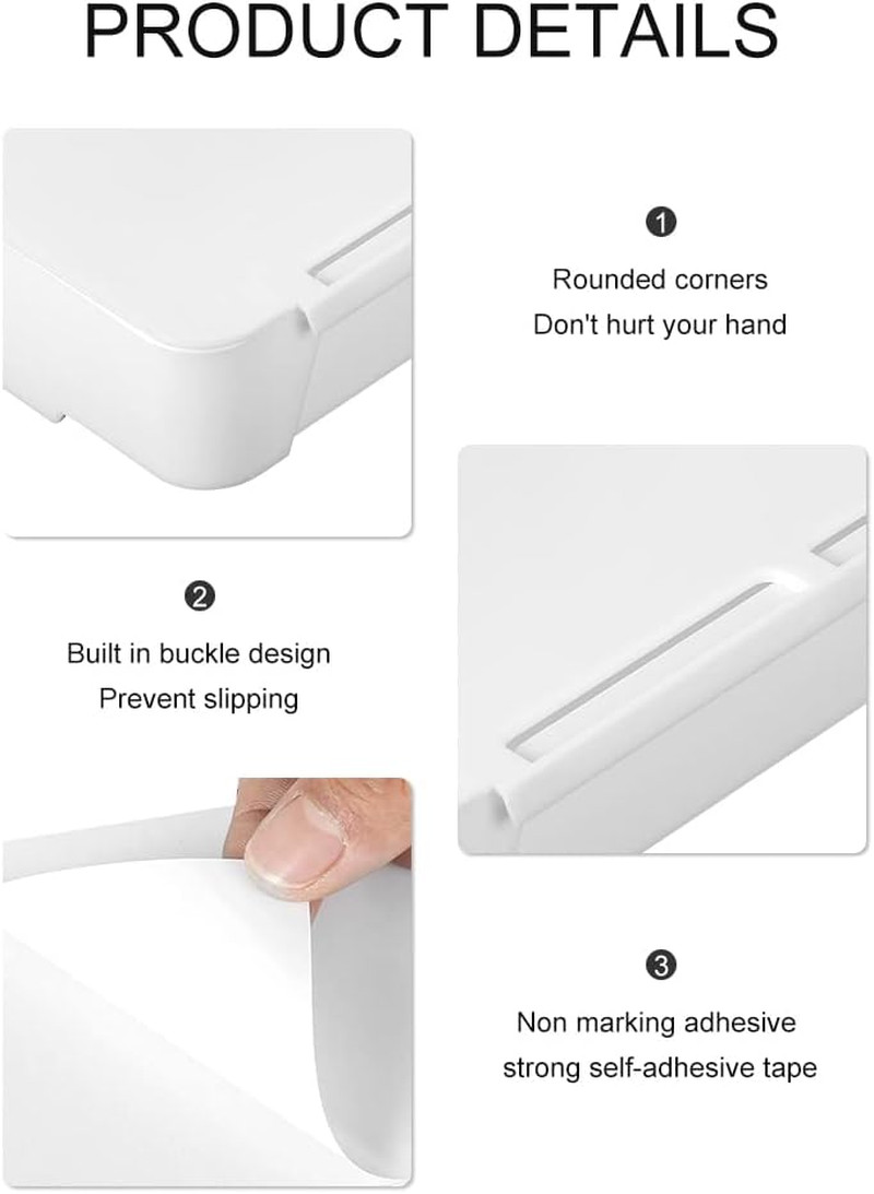 Punch Free Invisible Drawer 20 5X10 5X3Cm Self – Adhesive under Desk Drawer Hidd