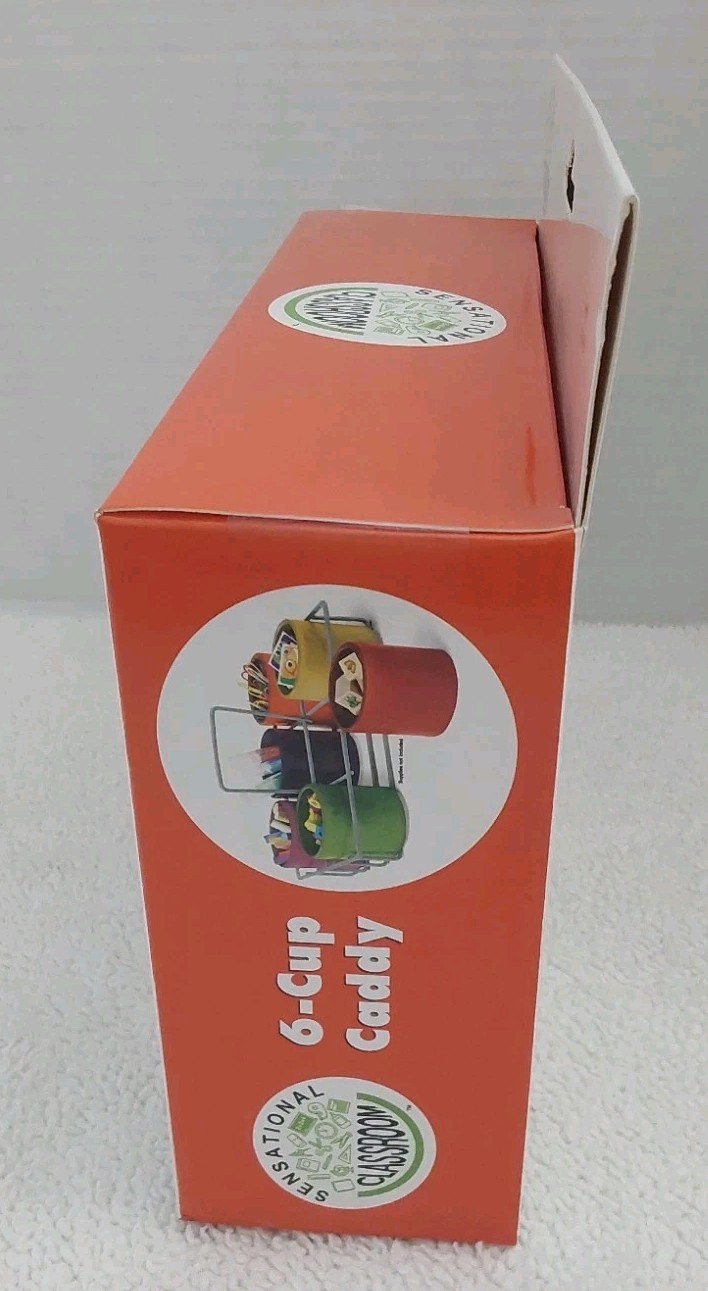Sensational Classroom The Essential 6-Cup Caddy Multicolors #626687 Home School