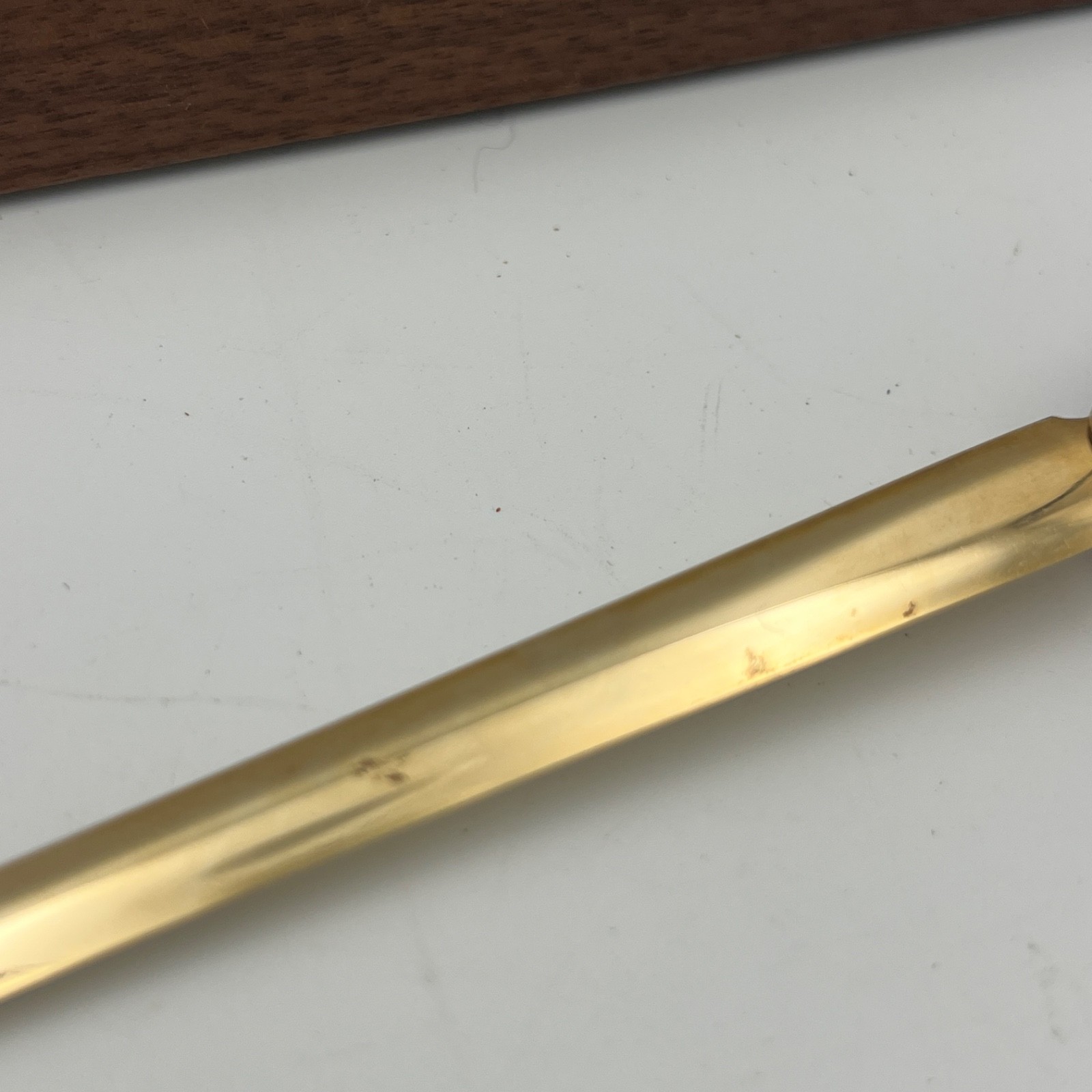 10 Years Executive Desk Pen & Letter Opener Josten’s American Walnut Collection