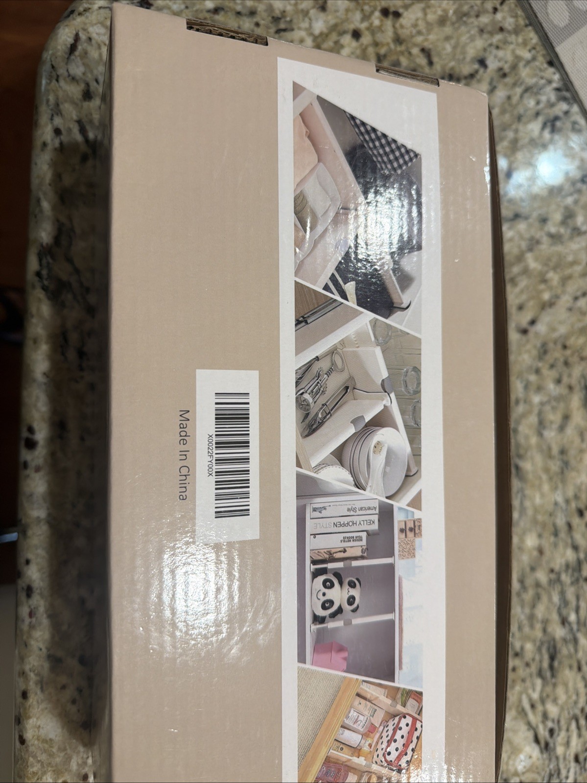 JonyJ Expandable Drawer Organizers /dividers 4” Tall. Expandable 11”-17”. 4 Pack
