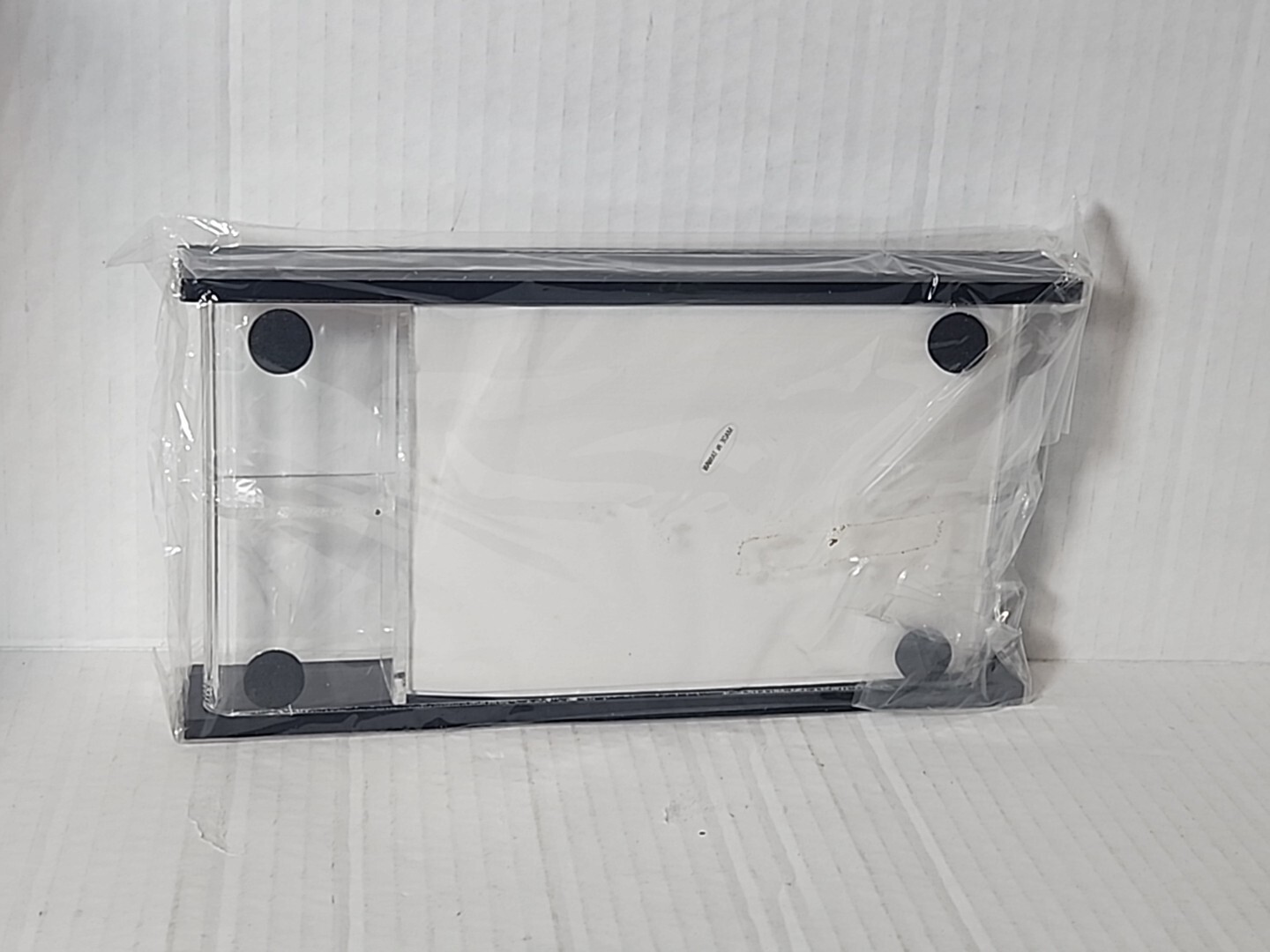 Memo Desk Holder Organizer Brown/clear