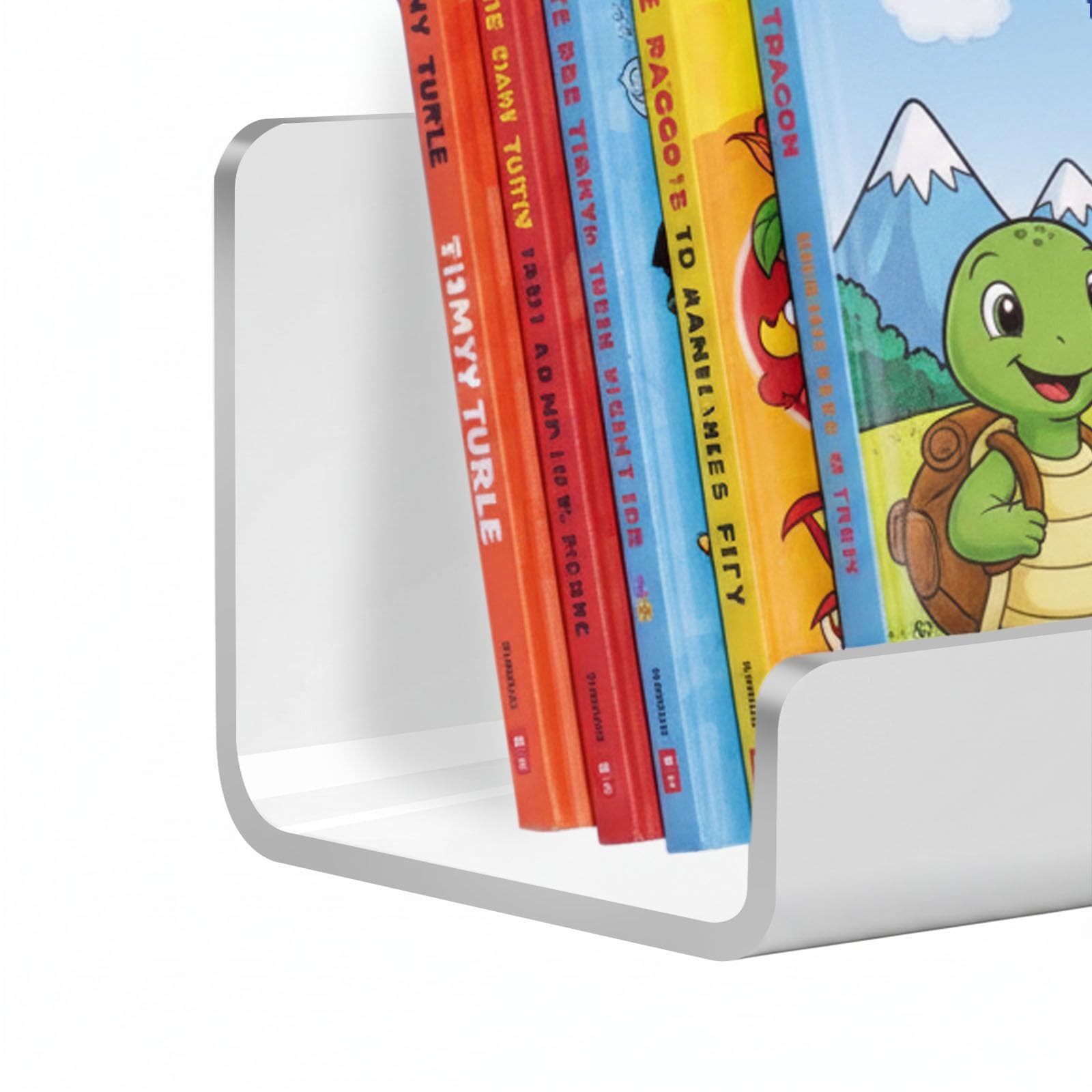 2 Pack Magnetic Book Shelf for Whiteboard – 17 Inch Reusable Acrylic Magnetic…