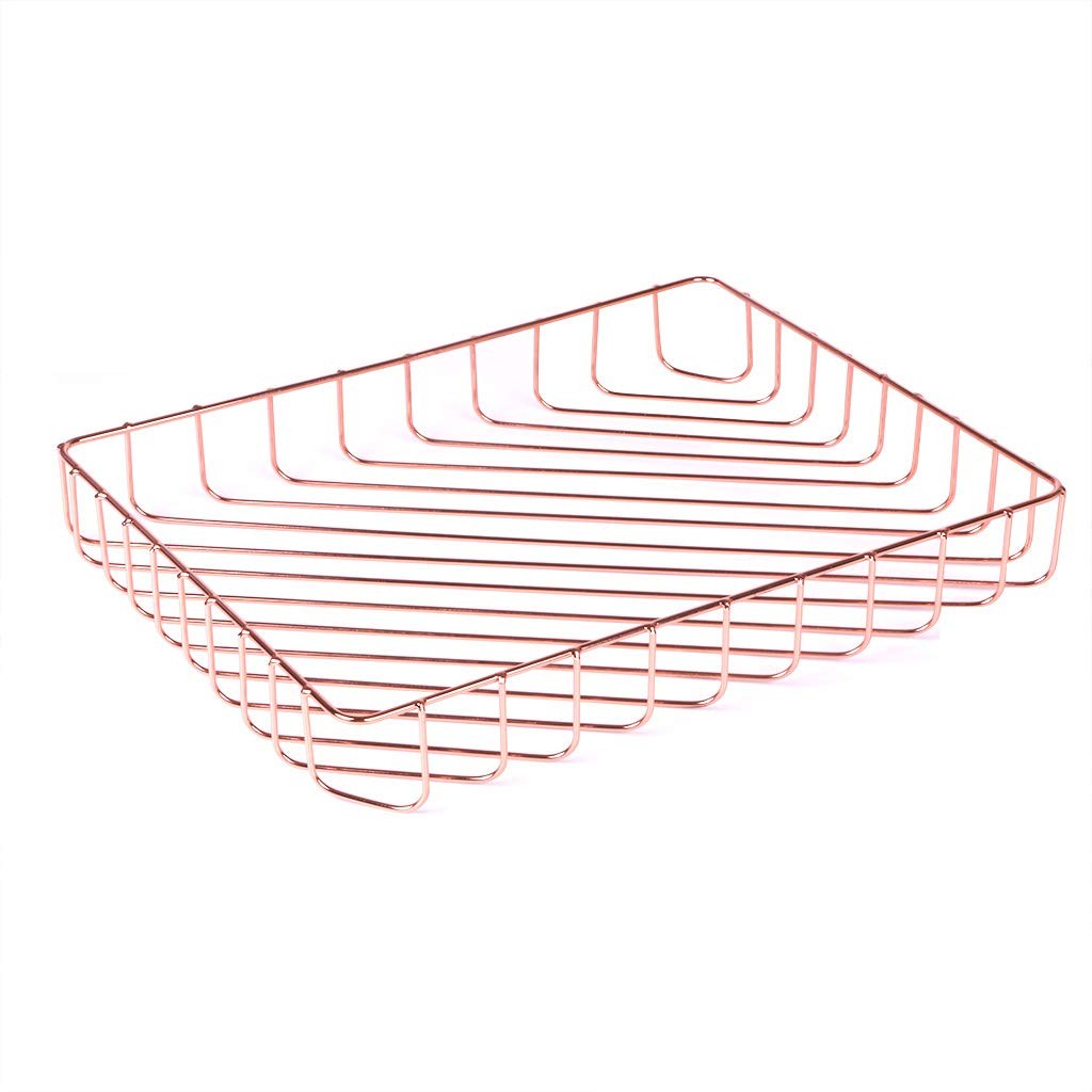 Rose Gold File Organizer for Desk Letter Size Desk Paper Organizer Trays Larg…