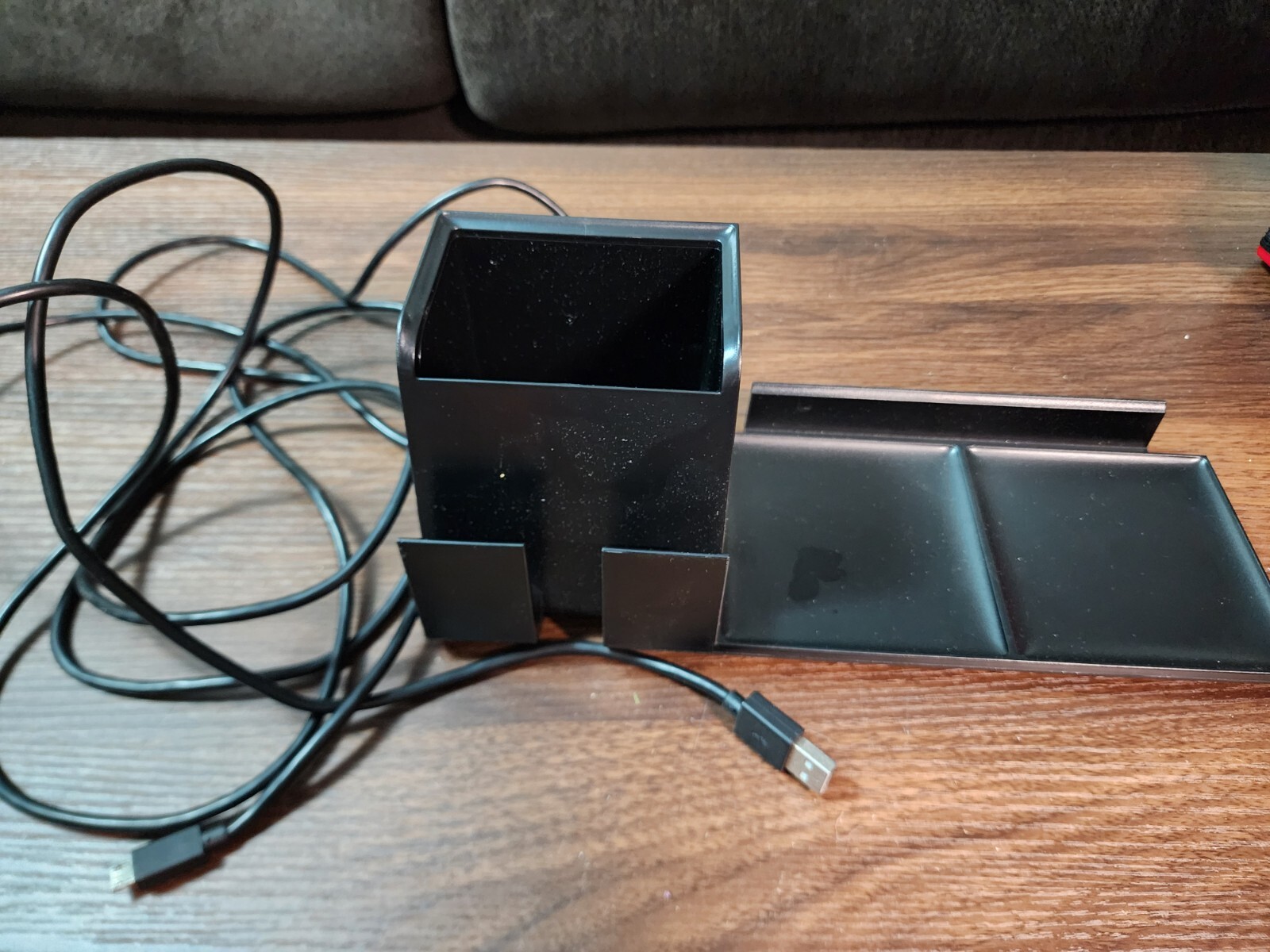 Bostitch Konnect Desktop Organizer Power Base, Two Device Holder, KT2-BASE