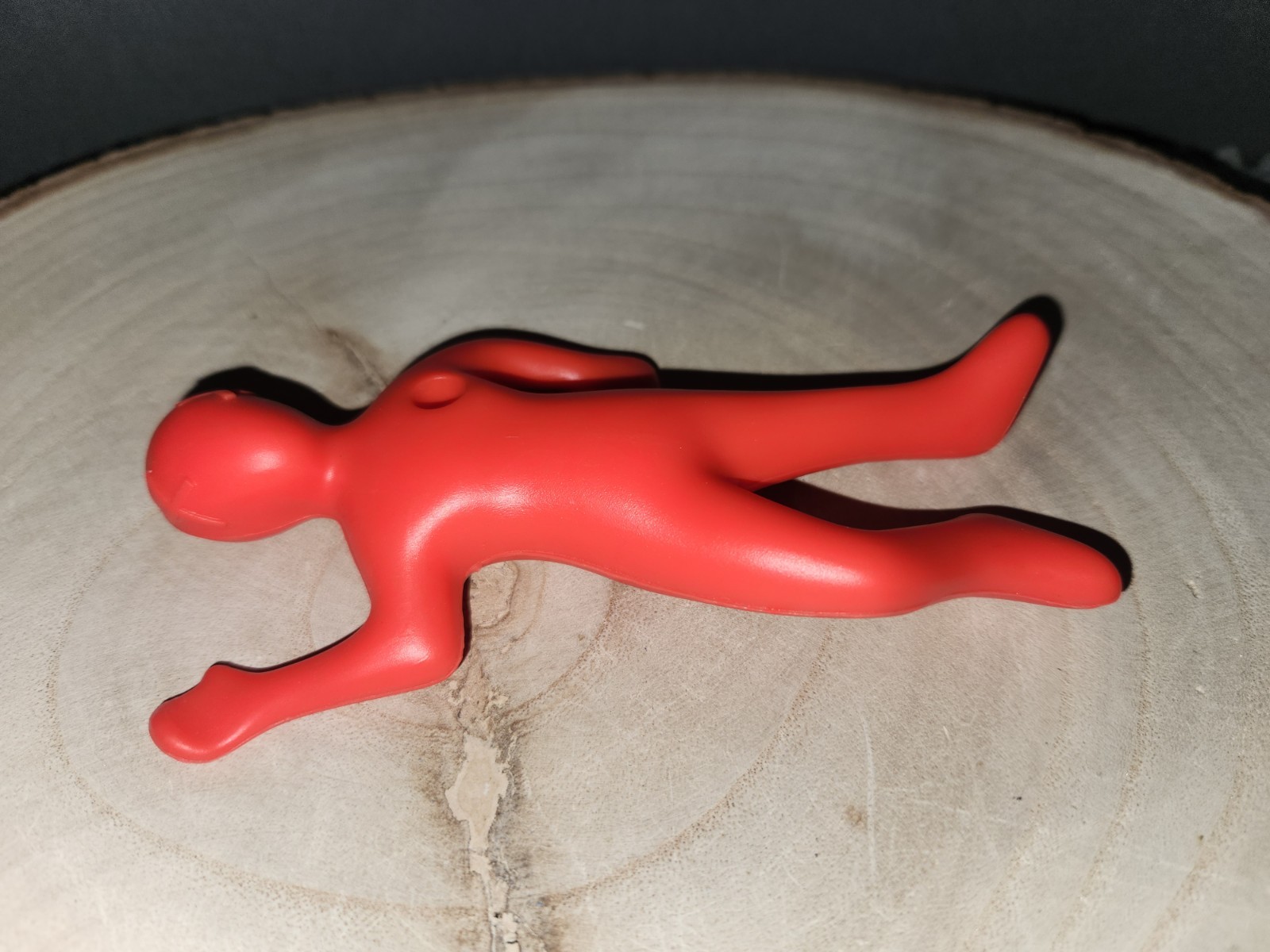 Suck UK~Dead Fred Pen Holder~Novelty Gift for Desktop Office Silicone Rubber Red