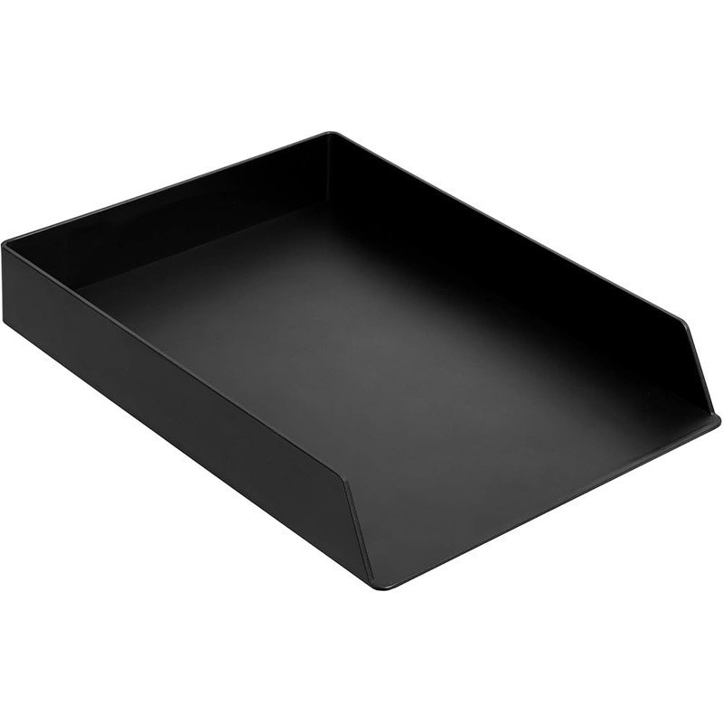 Large Capacity Durable Plastic Letter Tray 2-Pack Document Organizer Office New