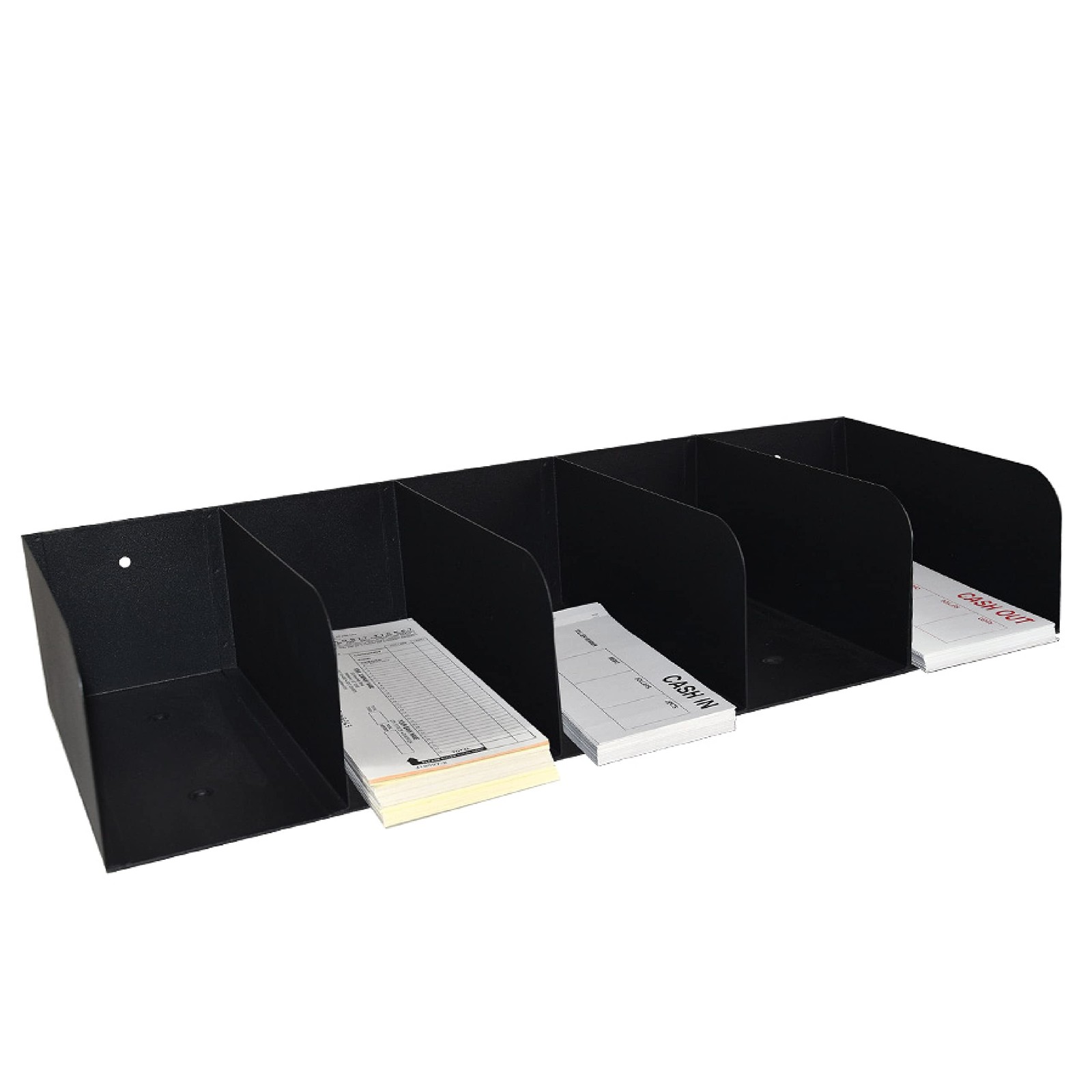 STEELMASTER by Steel Document Organizer – 5-Pockets – Black – Powder Coated C…