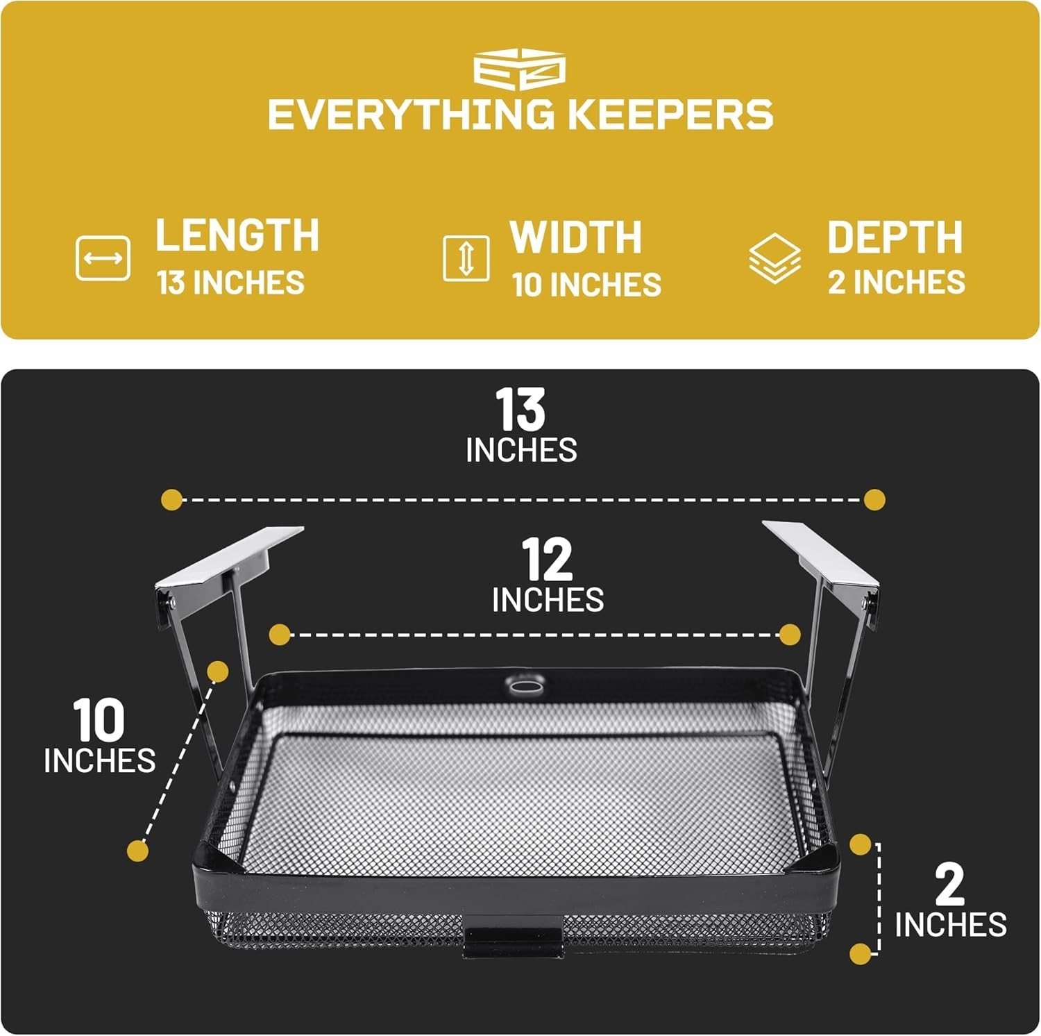 Easy Mount Under Desk Drawer – Organize Efficiently