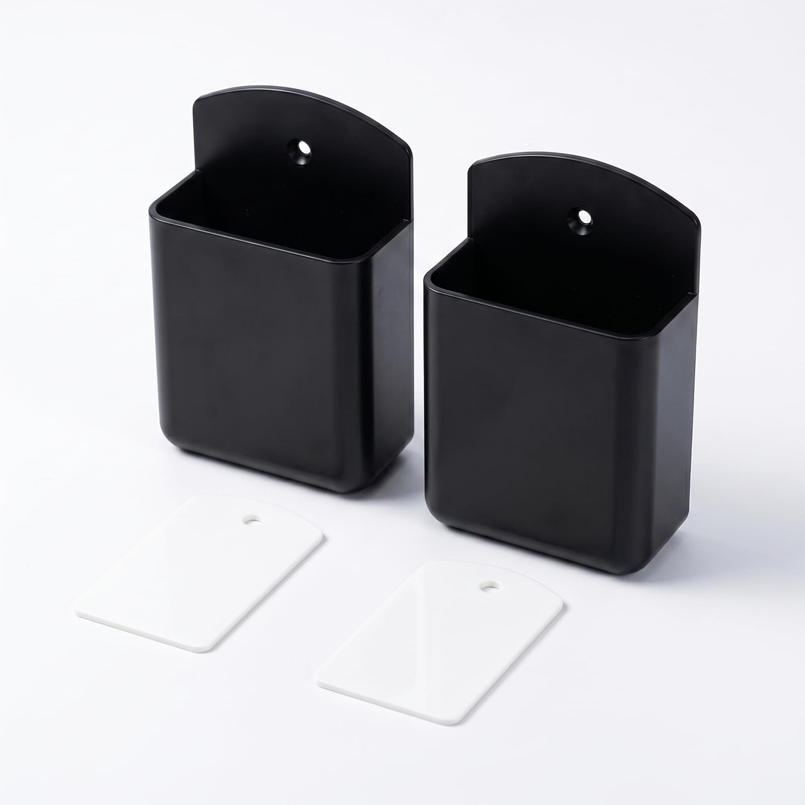 2PCS Wall Mount Remote Holder, Adhesive TV Conditioner Remote Control for Hom…