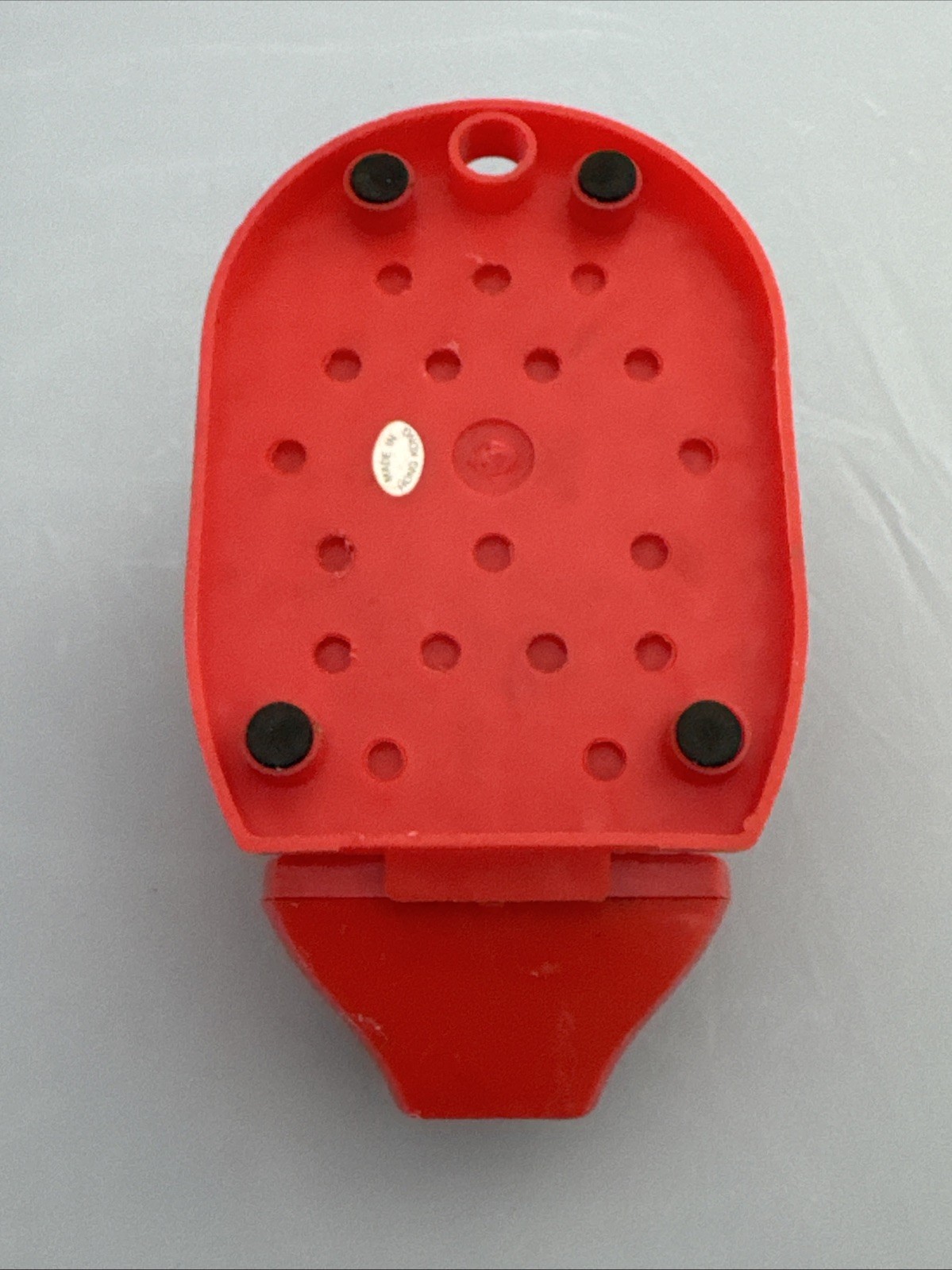 VTG Porcupine Organizer Desk Storage Pen Holder Pencil Sharpener Red